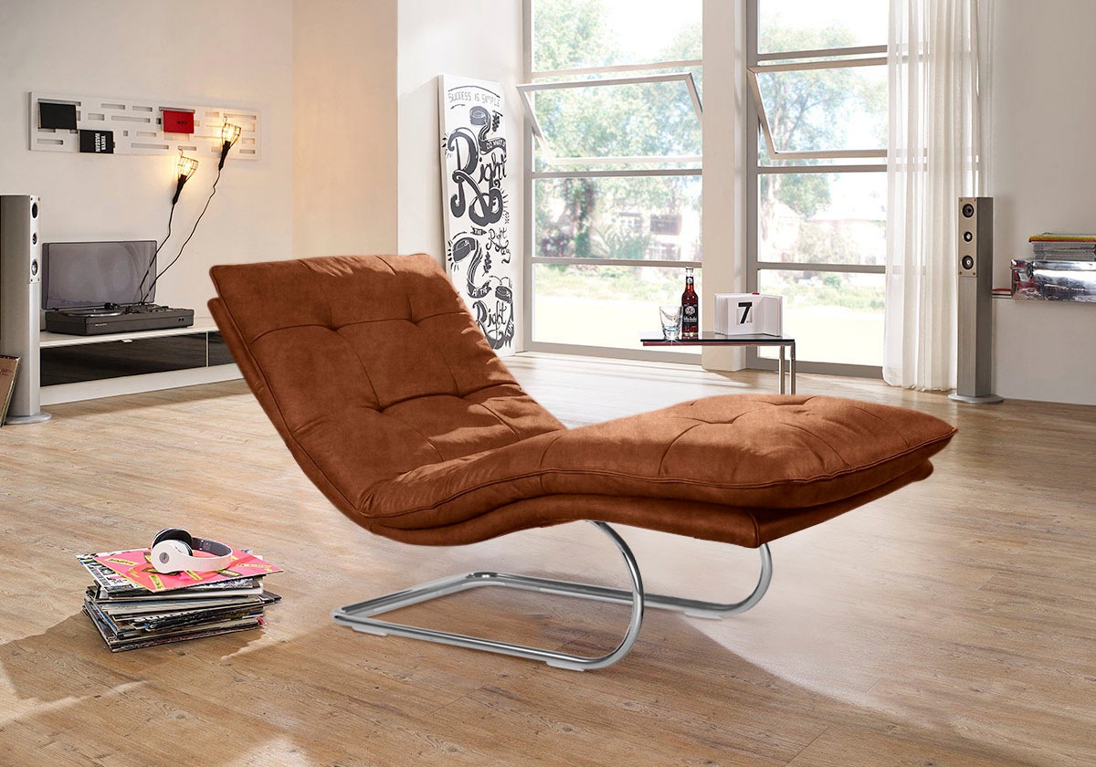 W.SCHILLIG Relaxliege »daily dreams«, in Waffelkissen-Optik, wahlweise mit günstig online kaufen