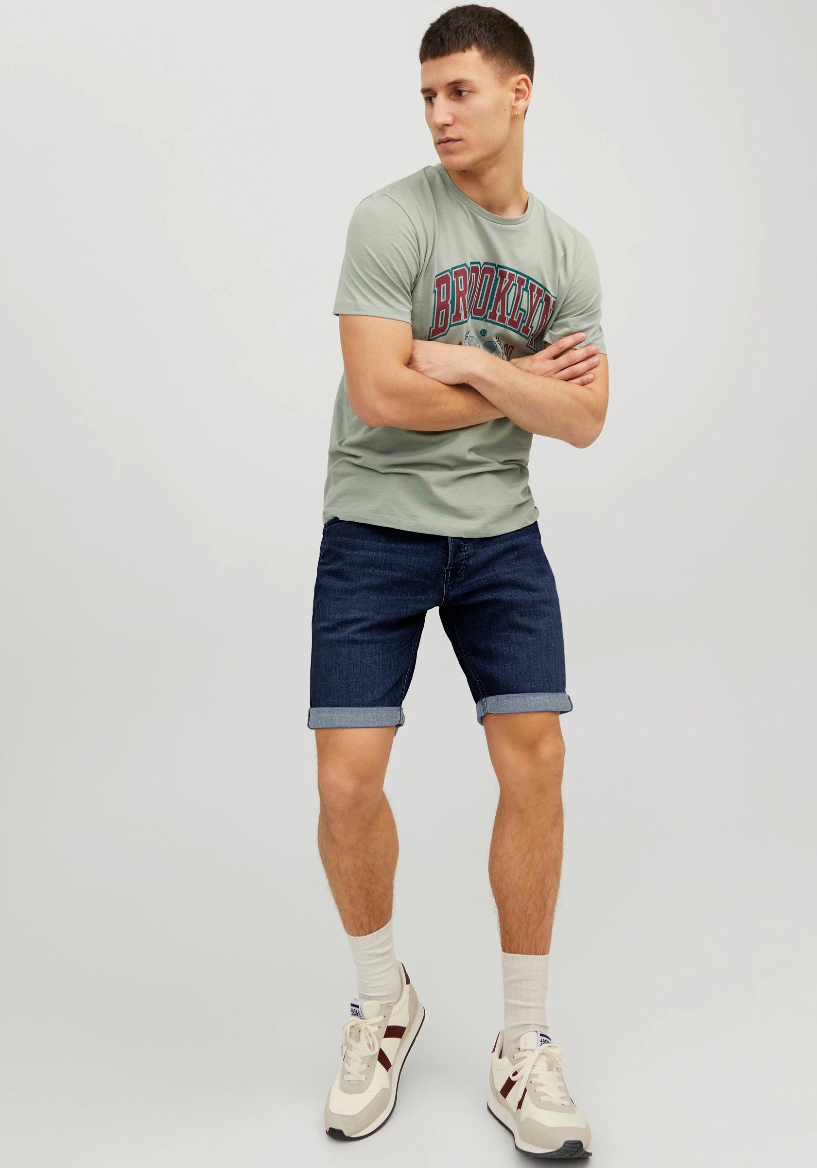 2. Bild von Jack & Jones Jeansshorts »JJIRICK JJORIGINAL SHORTS«