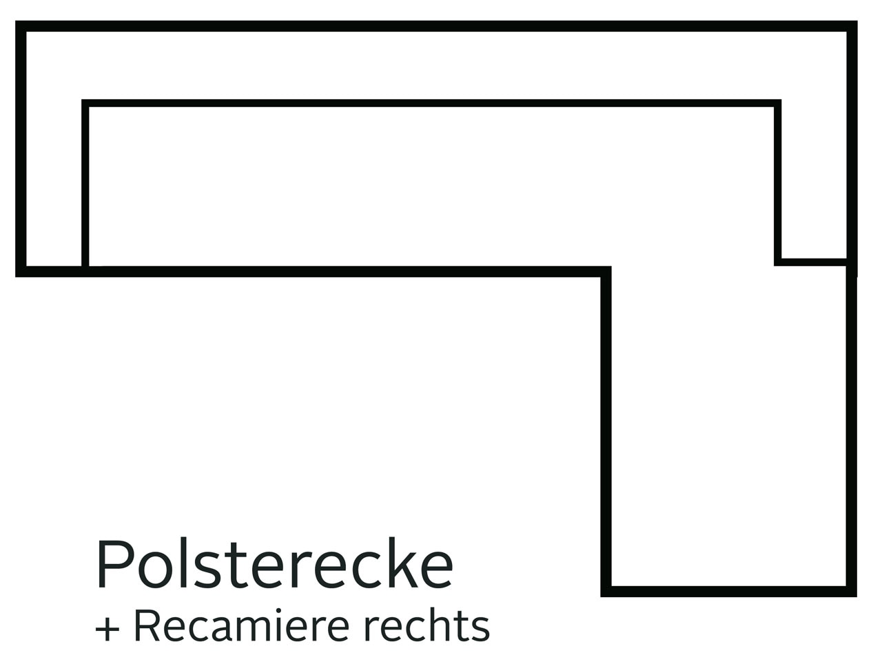 INOSIGN Ecksofa "Sapporo L-Form", wahlweise Bettfunktion oder Sitztiefenver günstig online kaufen