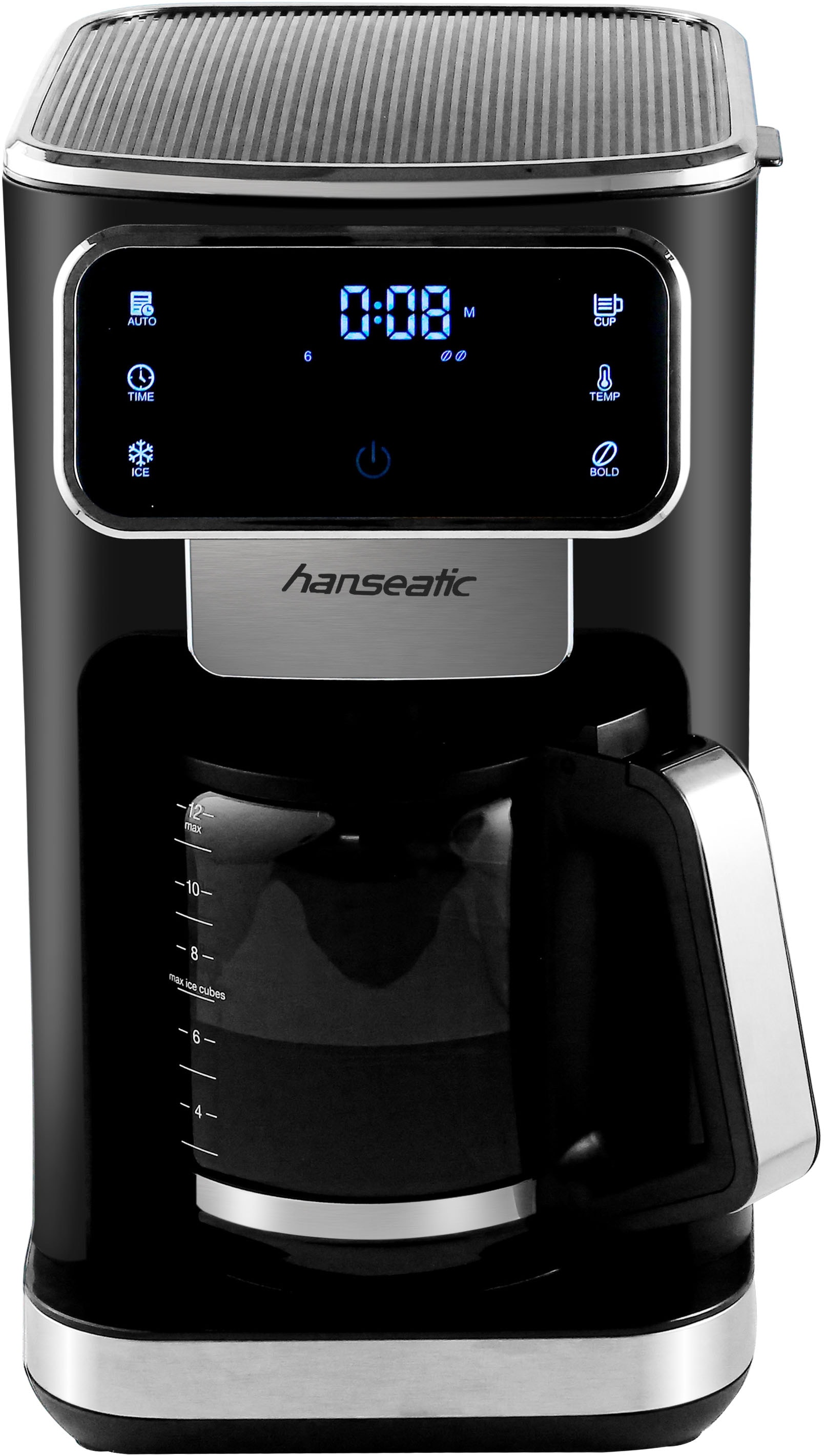 Hanseatic Filterkaffeemaschine »HCMD151100BD«, 1,5 l Kaffeekanne, Papierfilter, 1x4