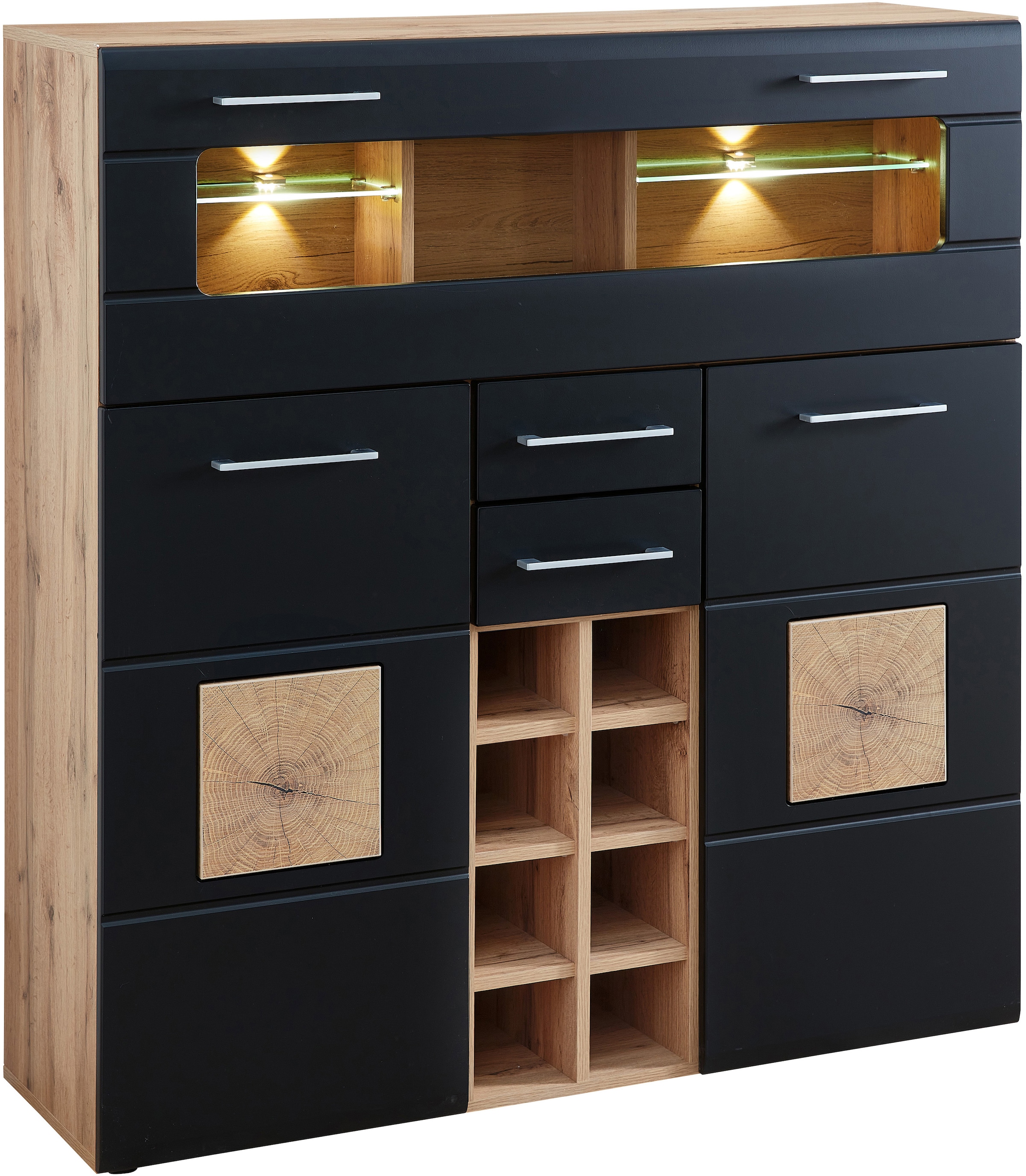 Innostyle Barschrank »Sonate«, (3 St.), Elemente sind flexibel kombinierbar und passen in jeden Wohnbereich.