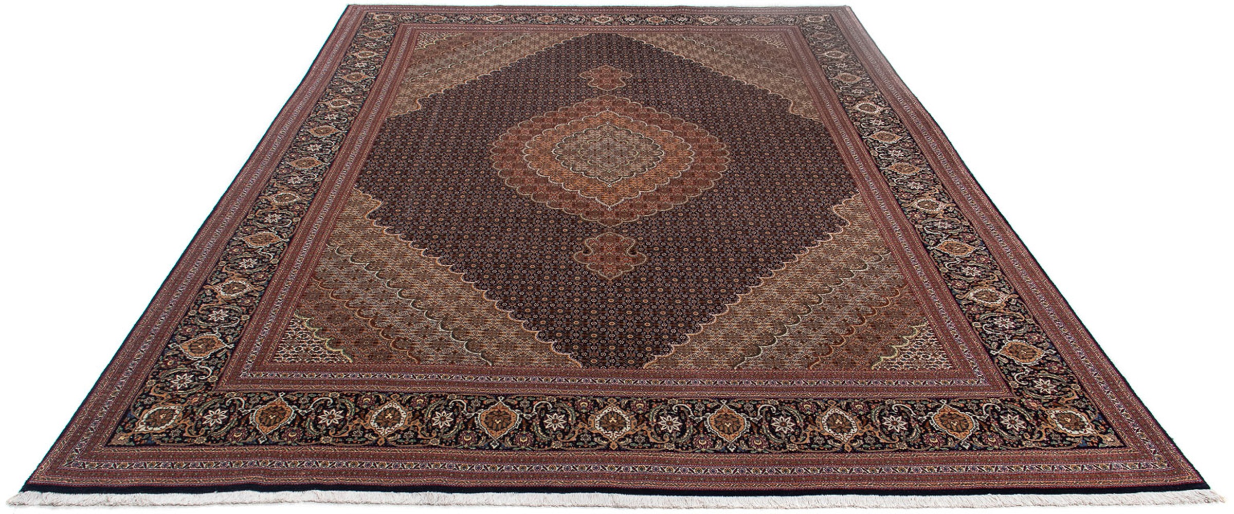 morgenland Orientteppich »Perser - Täbriz - 359 x 252 cm - braun«, rechteck günstig online kaufen