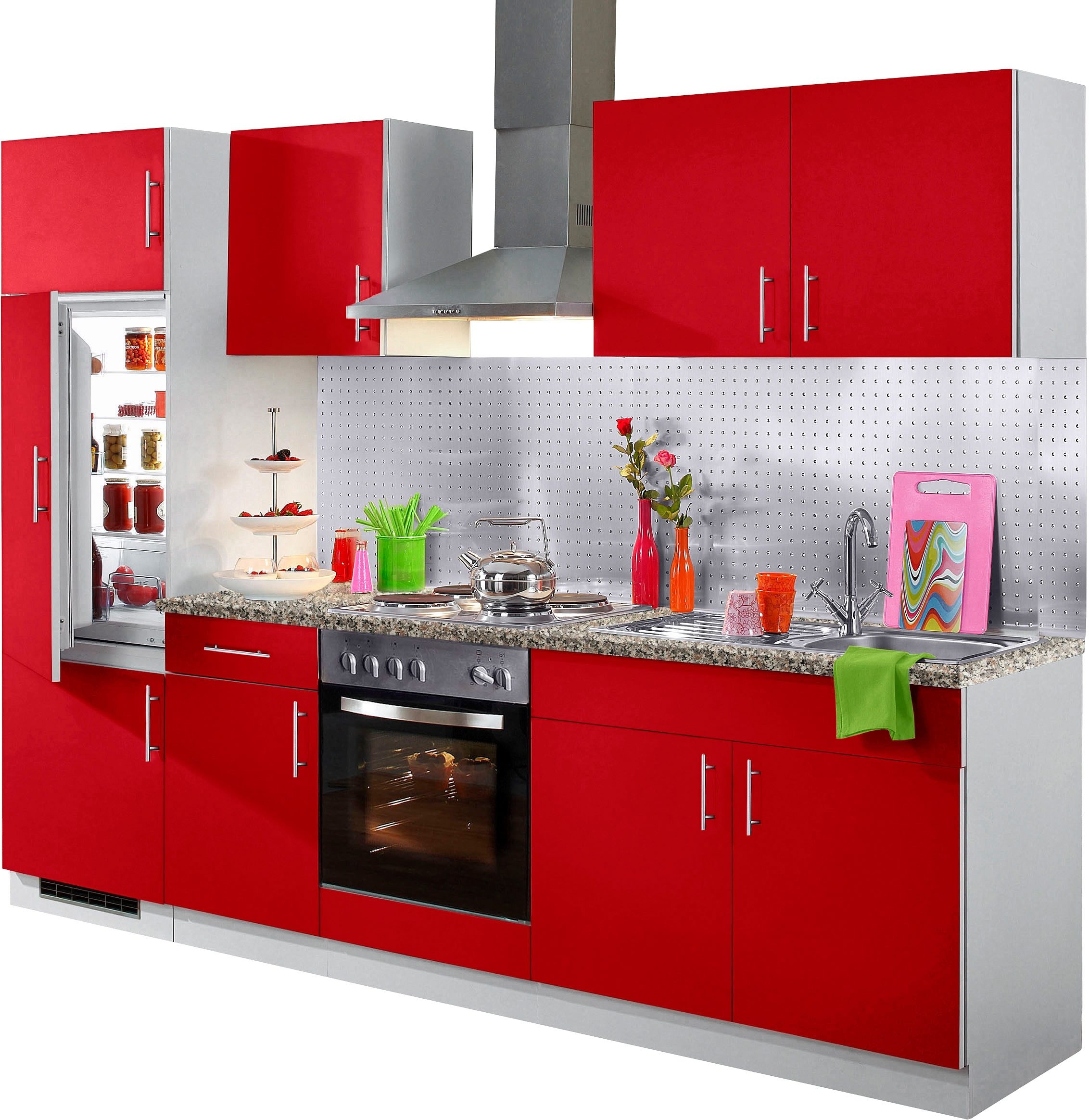 wiho Küchen Küchenzeile »Kiel«, mit Breite kaufen cm E-Geräten, online 270