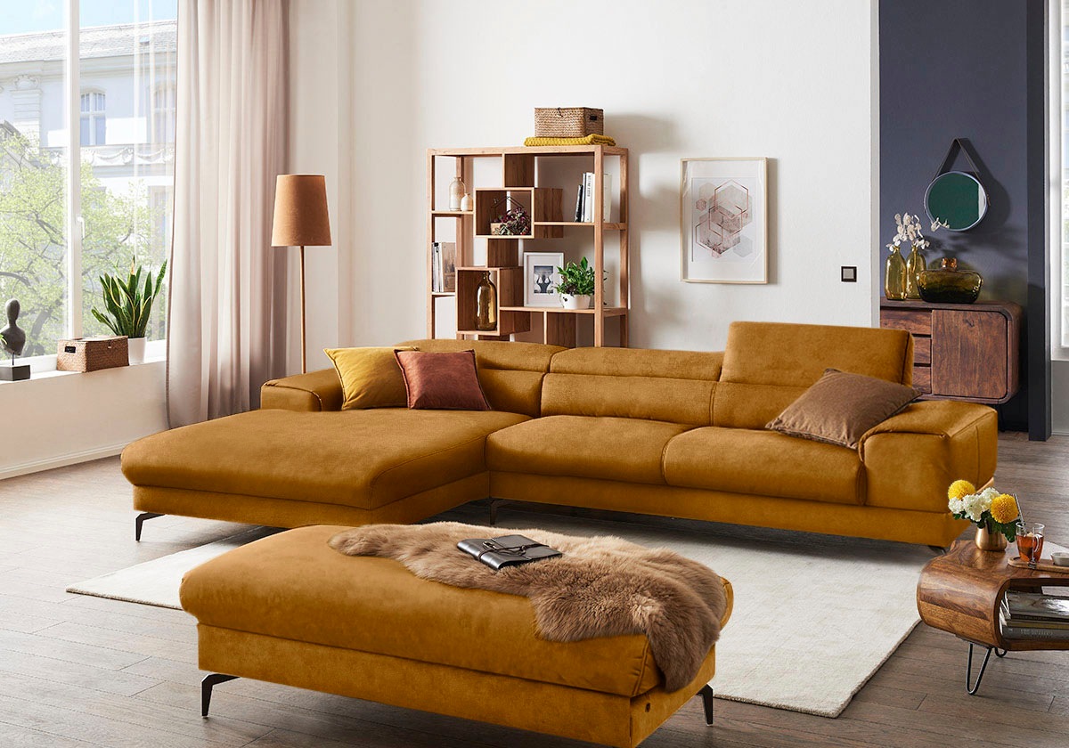 W.SCHILLIG Ecksofa »piedroo, Designsofa mit tollem Sitzkomfort, bequem und günstig online kaufen
