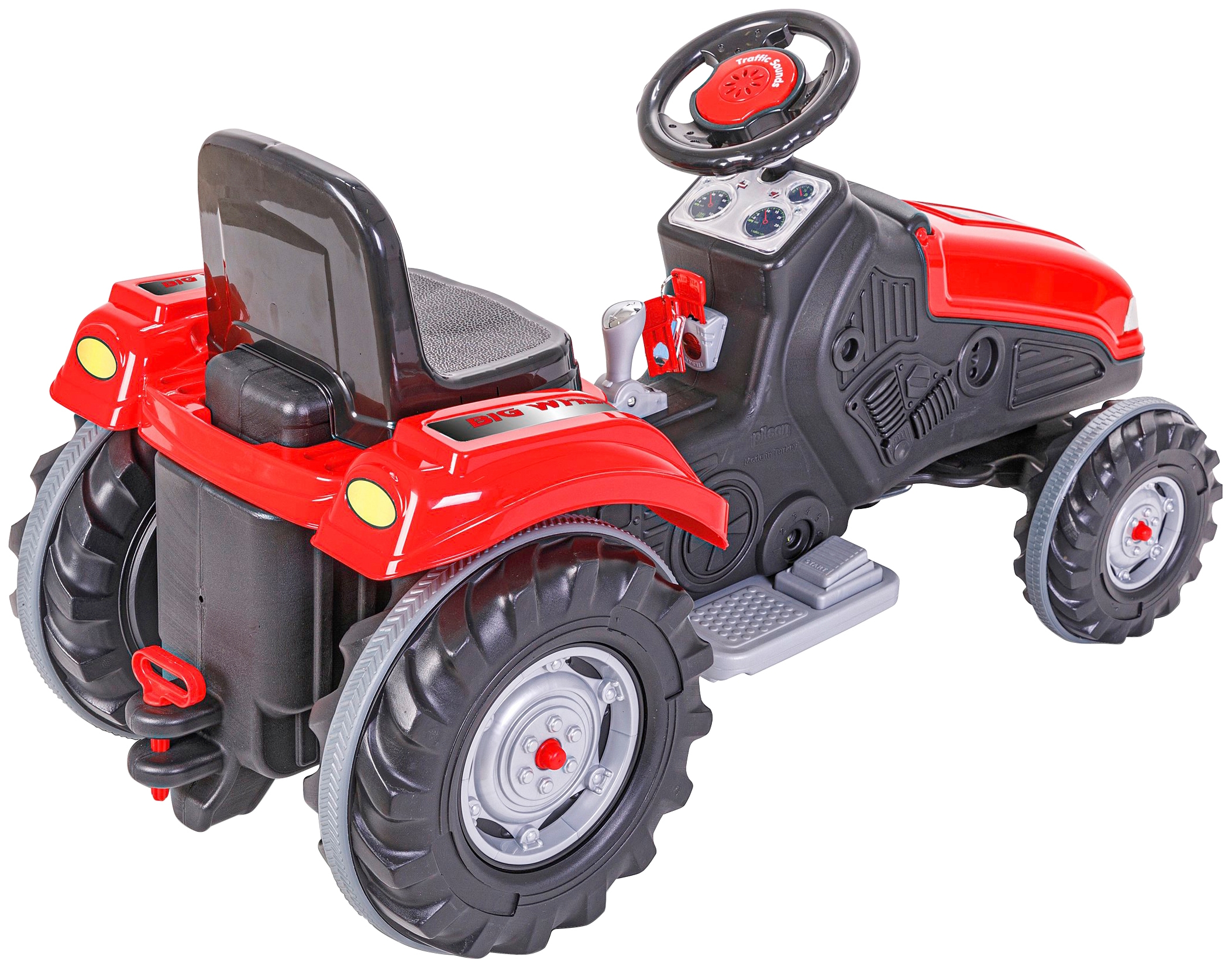 Jamara Elektro-Kindertraktor »Ride-on Traktor Big Wheel«, ab 3 Jahren