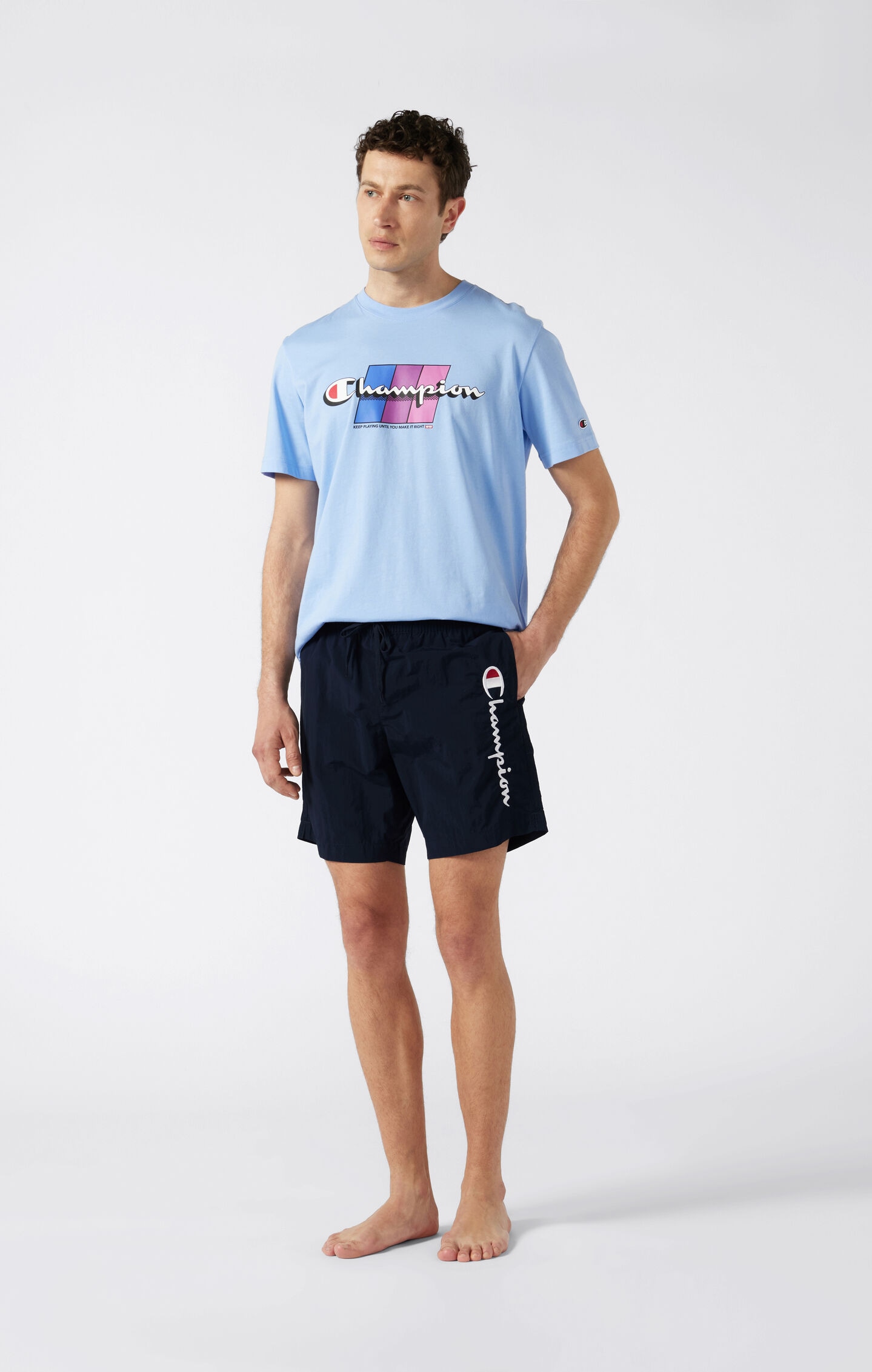 Champion Badeshorts »Icons Beachshort Long«