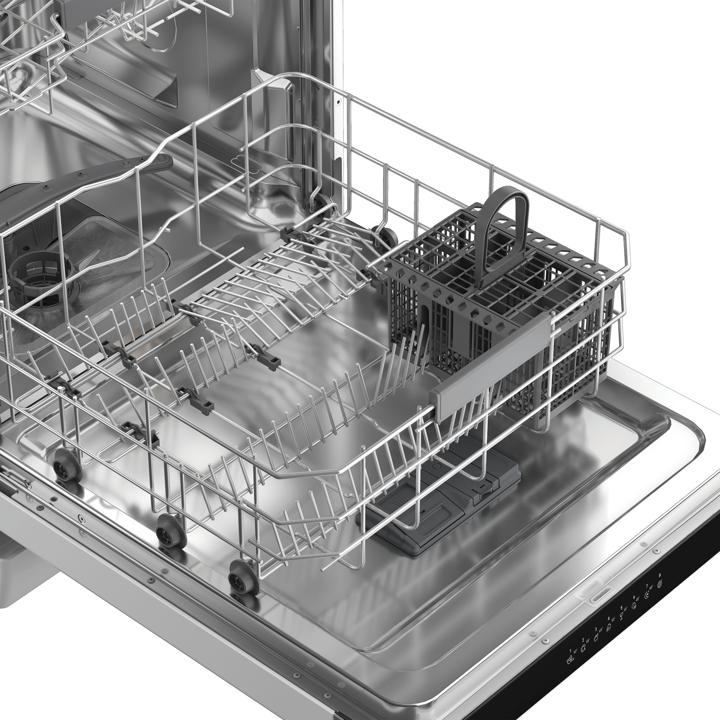 BAUKNECHT Standgeschirrspüler »OBFC Ecostar2 5320« 8,9 l 14 tlg. Maßgedecke Glass Care – schonende Reinigung für empfindliche Gläser