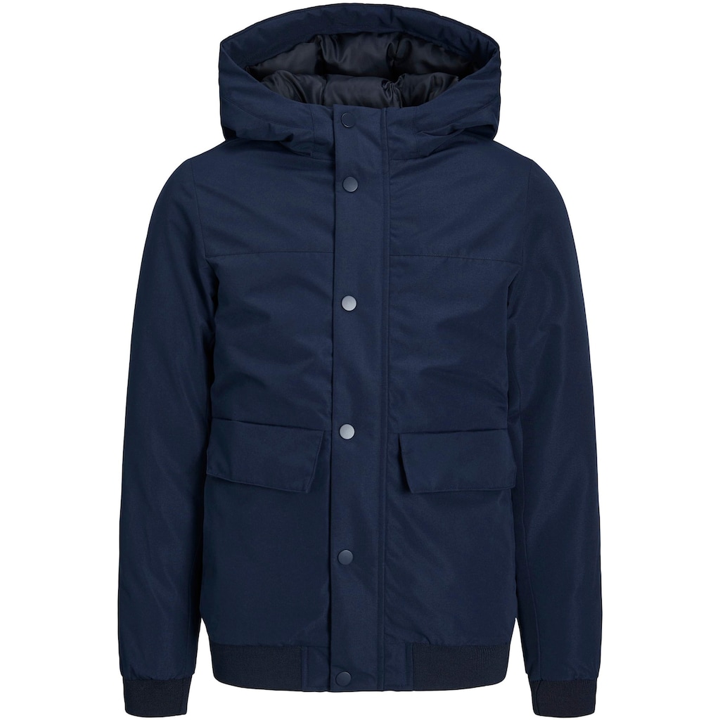 Jack & Jones Junior Parka »JJCHAMP BOMBER JACKET JNR«, mit Kapuze