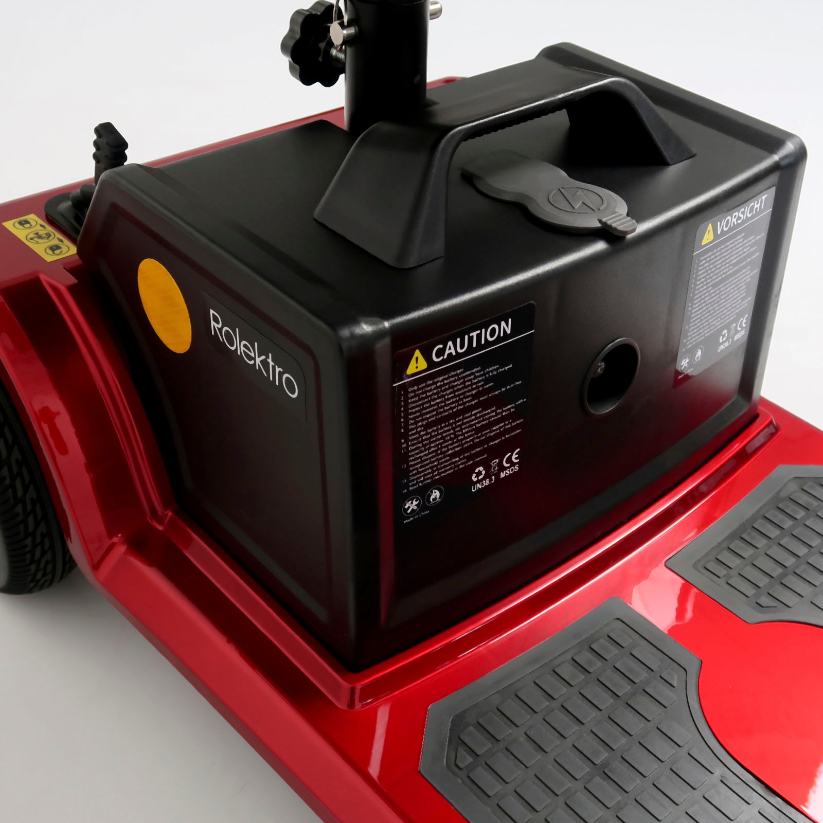 Rolektro Elektromobil »E-Quad 6 V.3 Pro, Rot, 24V-20Ah Lithium-Akku, 300 Watt« 6 km/h