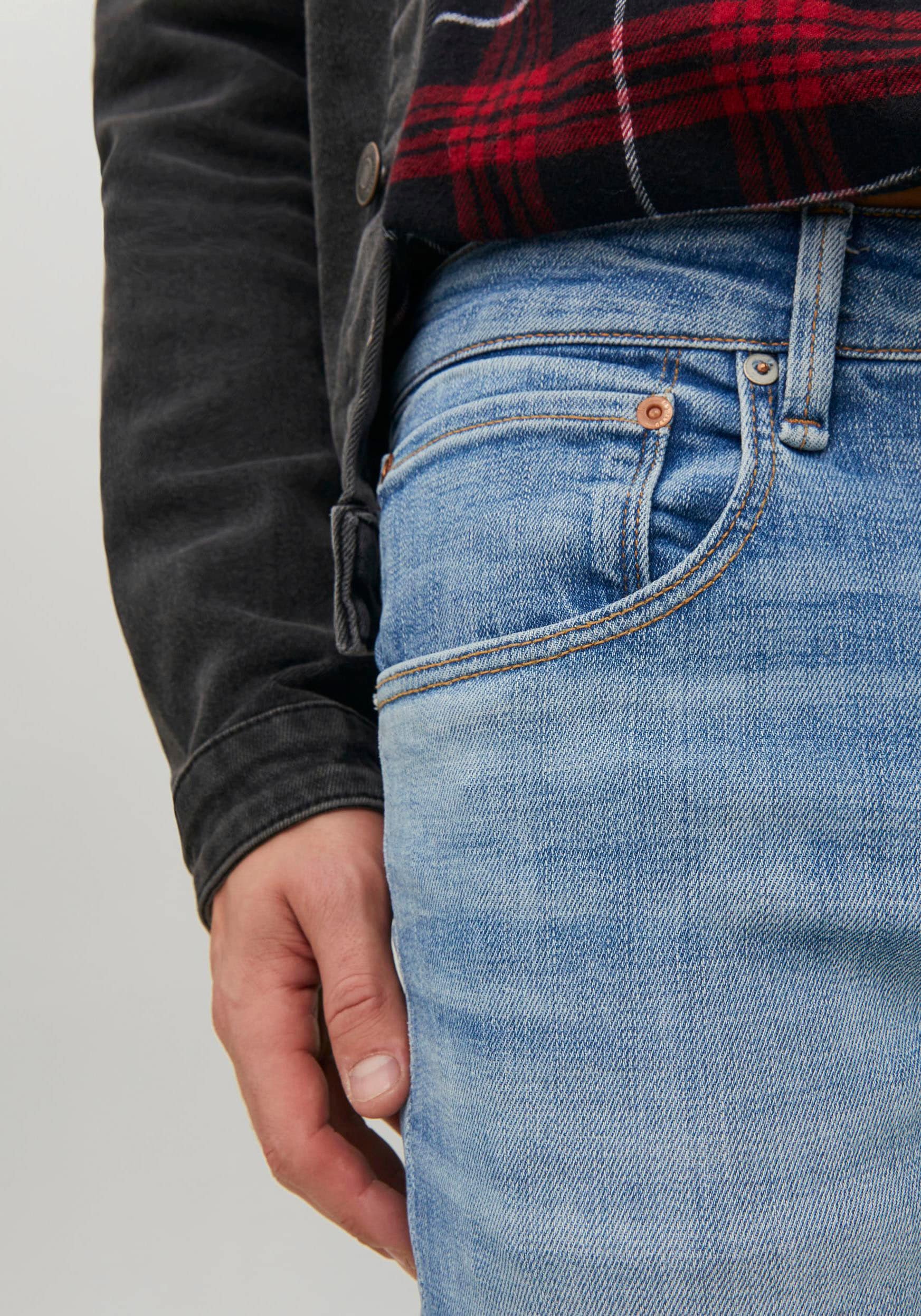 Jack & Jones Slim-fit-Jeans »JJITIM JJDAVIS JJ 074 NOOS«