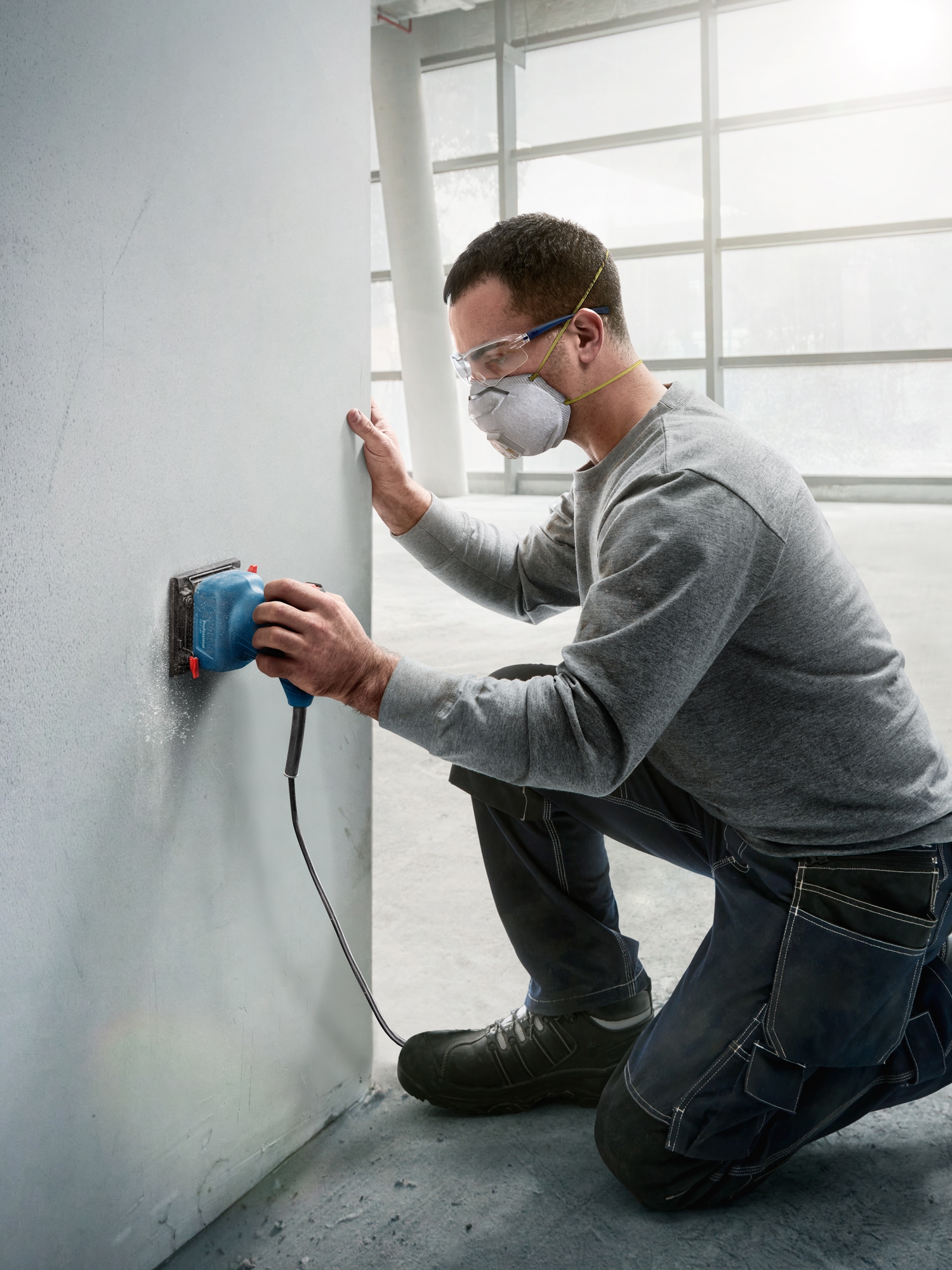 Bosch Professional Schwingschleifer »»GSS 140 A««, 220 W, ideal zum schleifen von Holz, Holzwerkstoffen und Putz