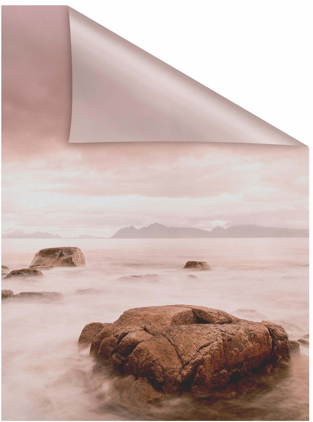 LICHTBLICK ORIGINAL Fensterfolie »Stone« 1 Stk. blickdicht strukturiert Kle günstig online kaufen