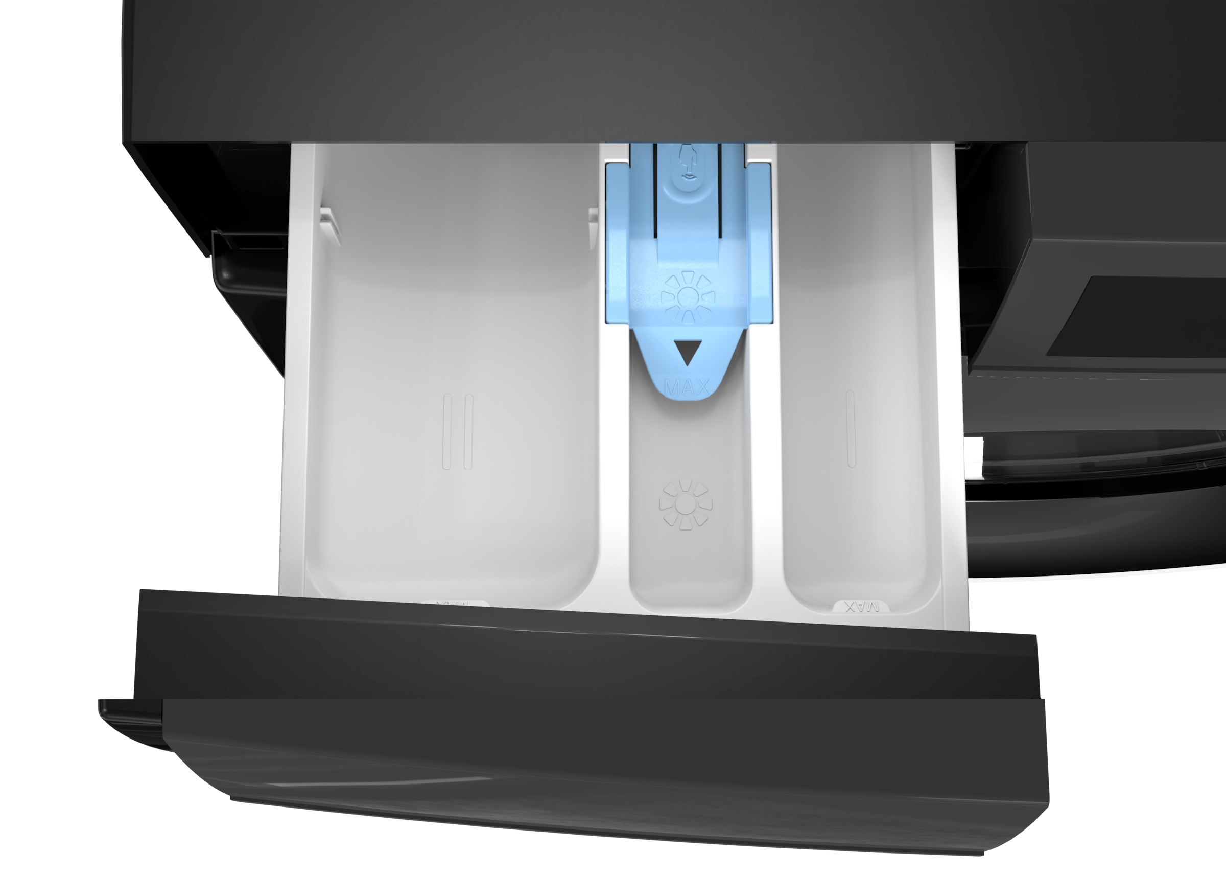 Sharp Waschmaschine High Class »ES-WNFL014CMDA-DE«, 10 kg, 1400 U/min, 10kg / +WIFI / A-20% / Fulltouch/Steam/Mat Black