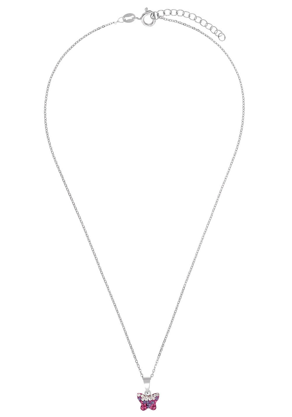 Amor Kette mit Anhänger »Little Butterfly, 2021573«, mit Zirkonia (synth.)