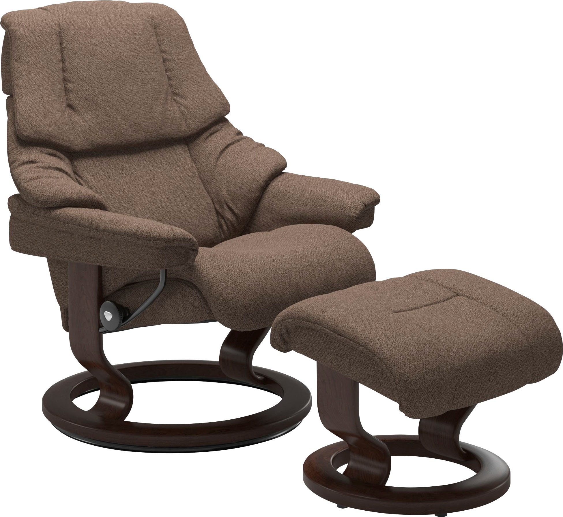 Stressless® Relaxsessel »Reno«, (Set, Relaxsessel mit Hocker), mit Hocker, günstig online kaufen