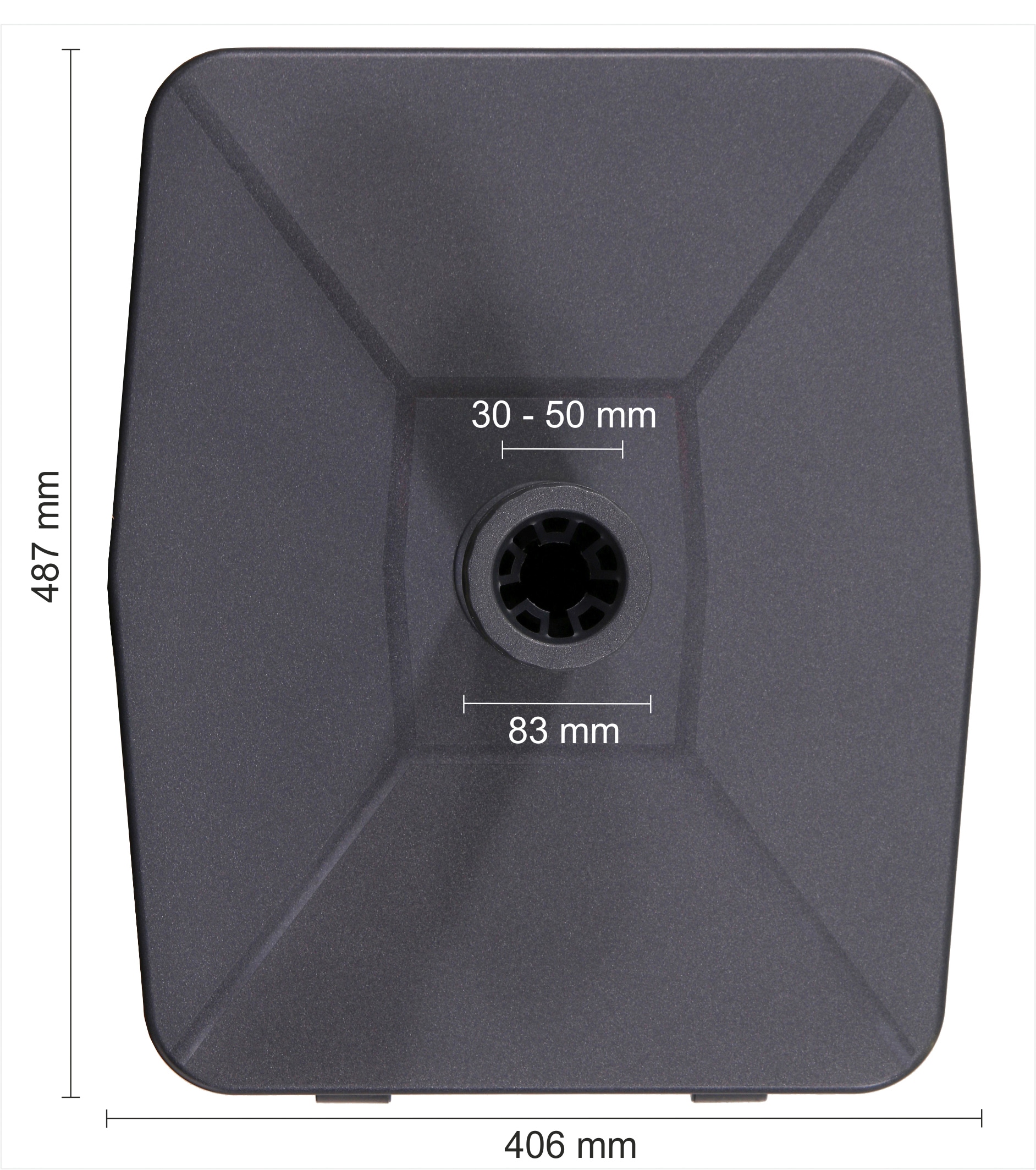 Schneider Schirme Kunststoffschirmständer »TOPSELLER!« Passend für Schirmstockdurchmesser von 30 - 50 mm