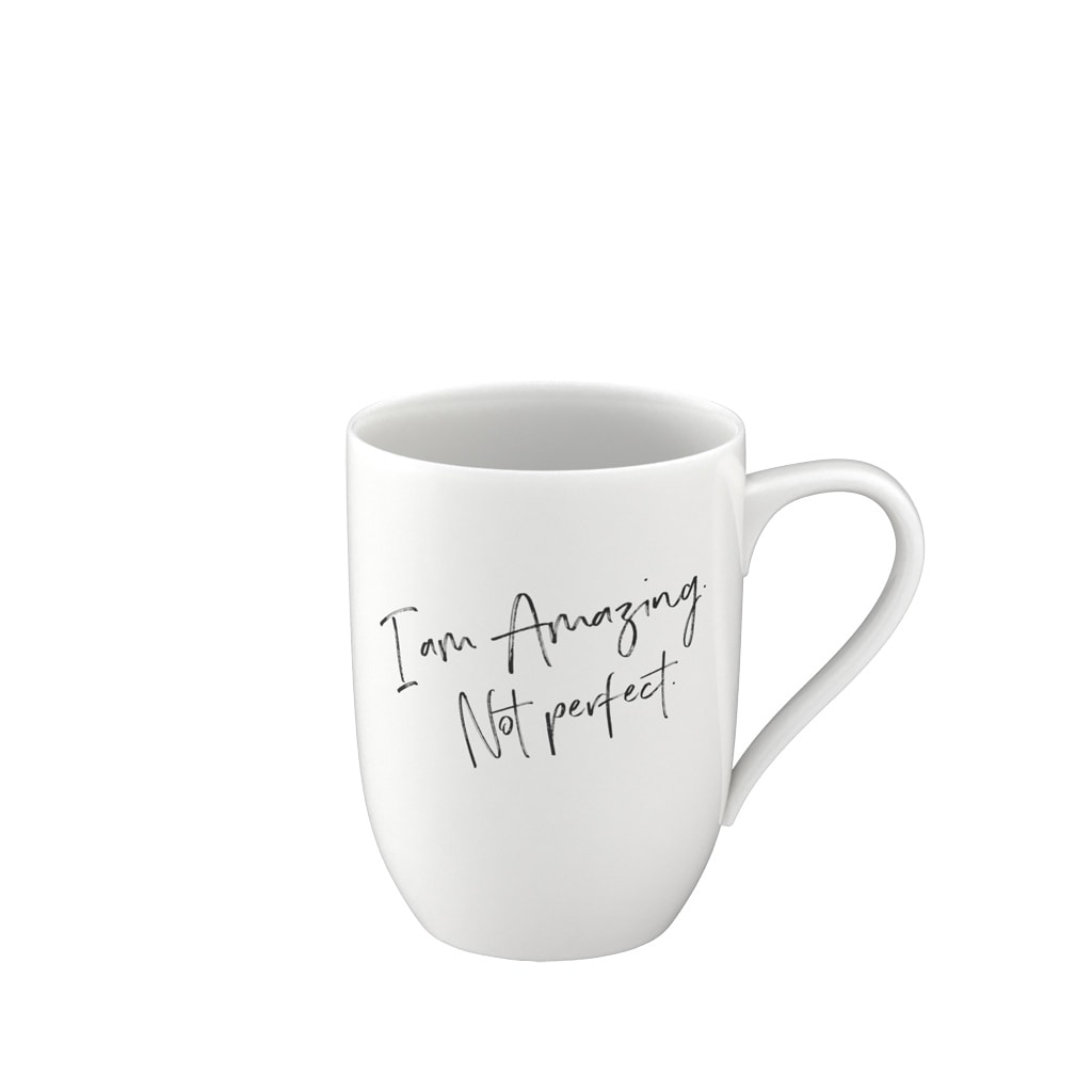 Villeroy & Boch Becher »Becher 'Amazing. Not Perfect.' Statement 290 ml wei günstig online kaufen