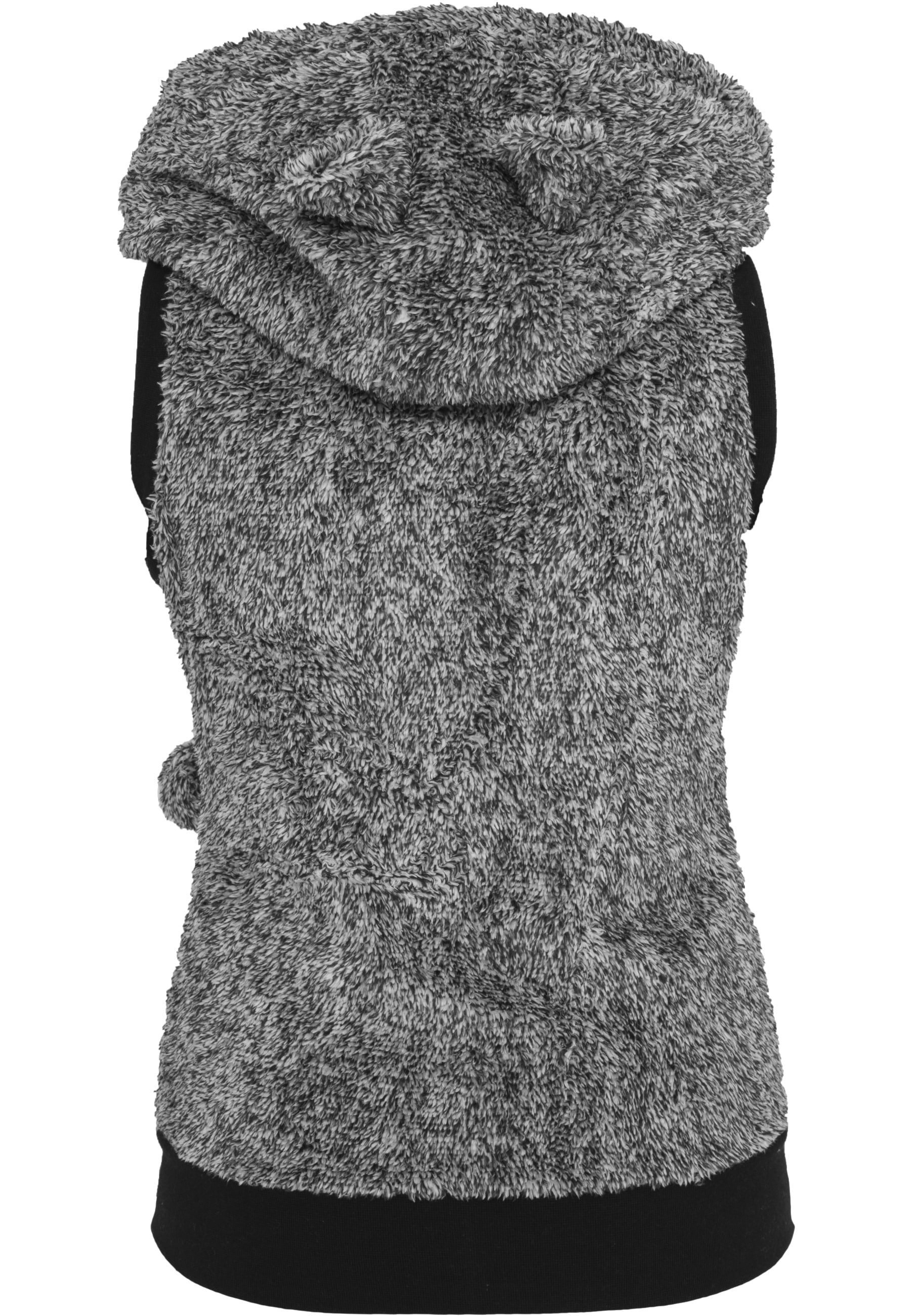 URBAN CLASSICS Jerseyweste »Urban Classics Damen Ladies Melange Teddy Vest« 1 Stk.