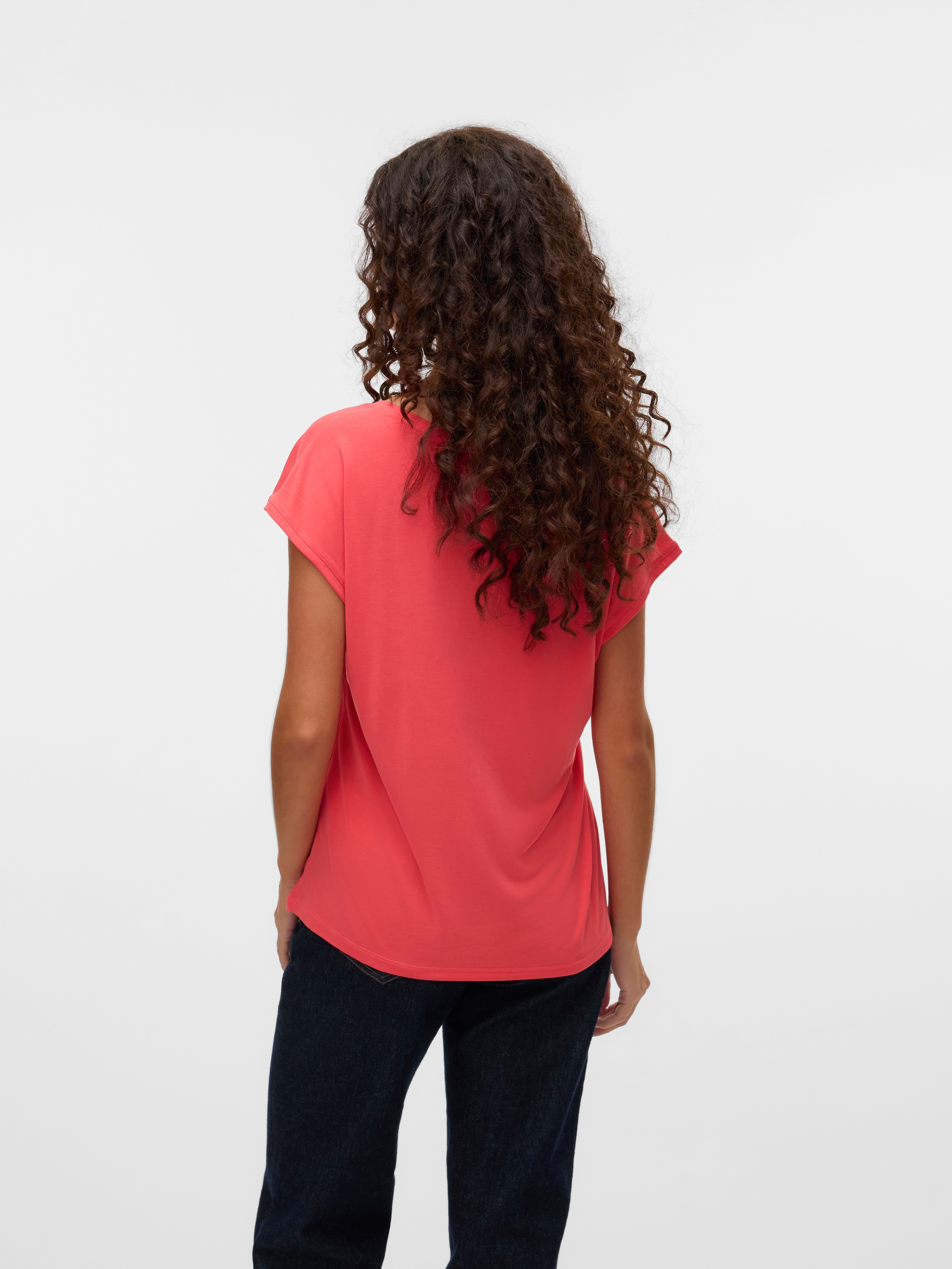 Vero Moda V-Shirt »VMFILLI SS V-NECK TEE GA NOOS«