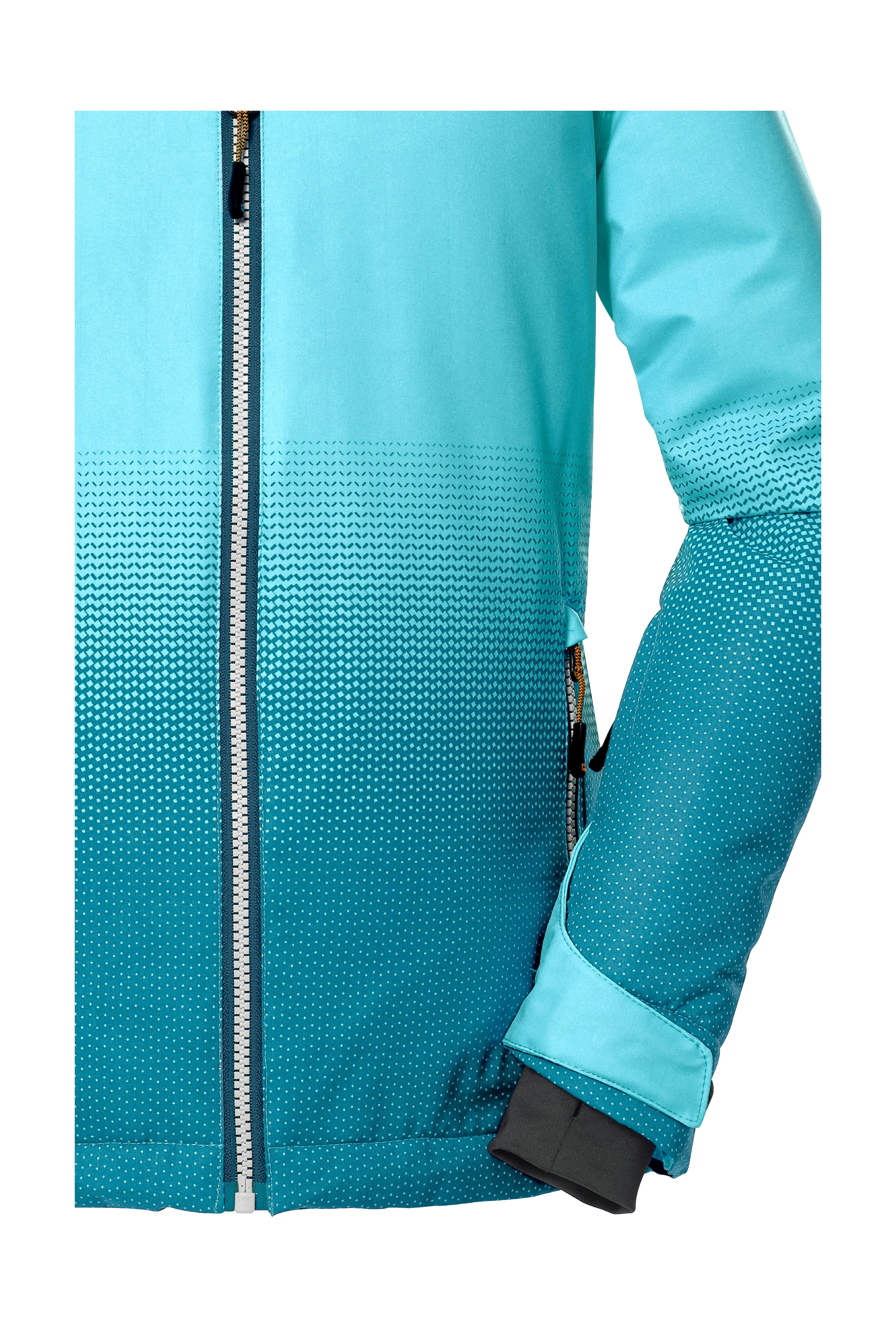 Killtec Skijacke »KSW 183 GRLS SKI JCKT«, Wasser- und winddichte Kinder-Winterjacke mit Fleece und Schneefang