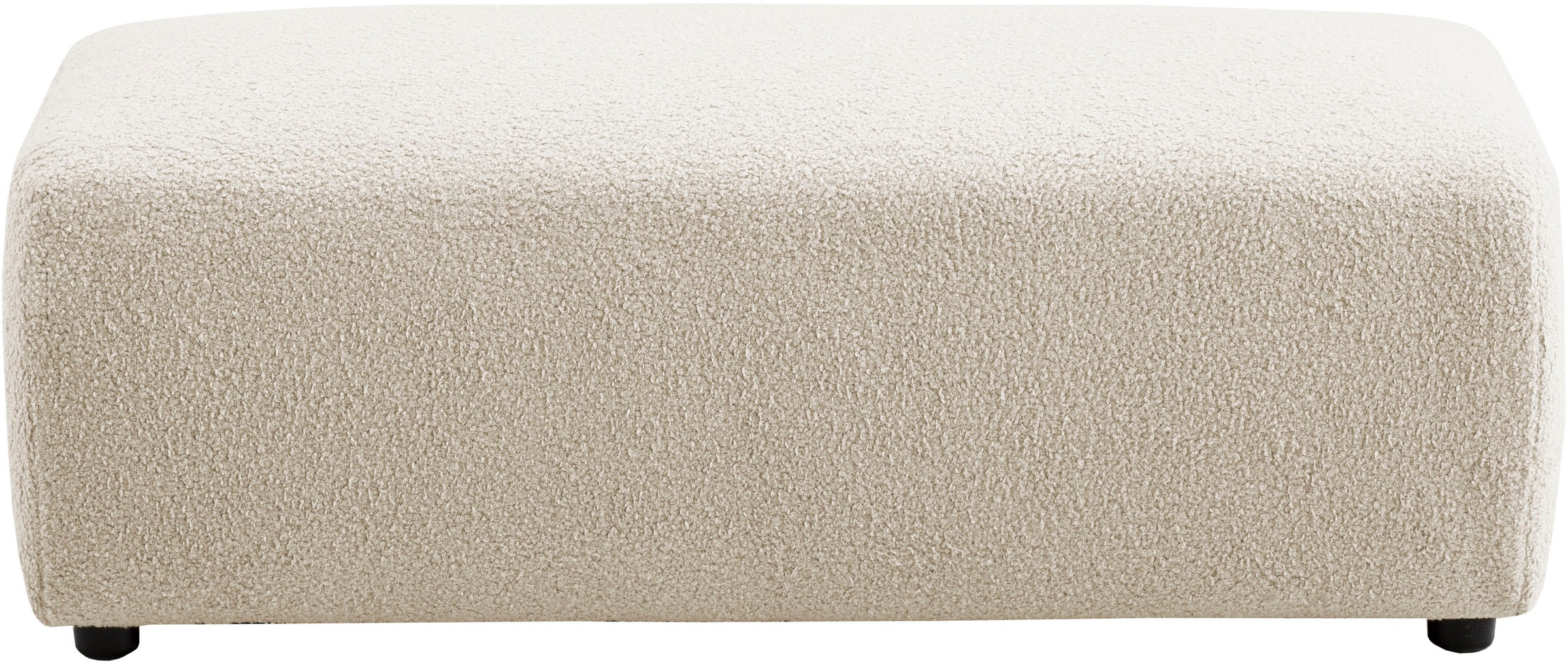 andas Hocker »BAKELS, Polsterhocker in Cord oder Boucle-Stoff«, zur Serie BAKELS, Hocker stellbar zum Schlafsofa (Krokodilverbinder)