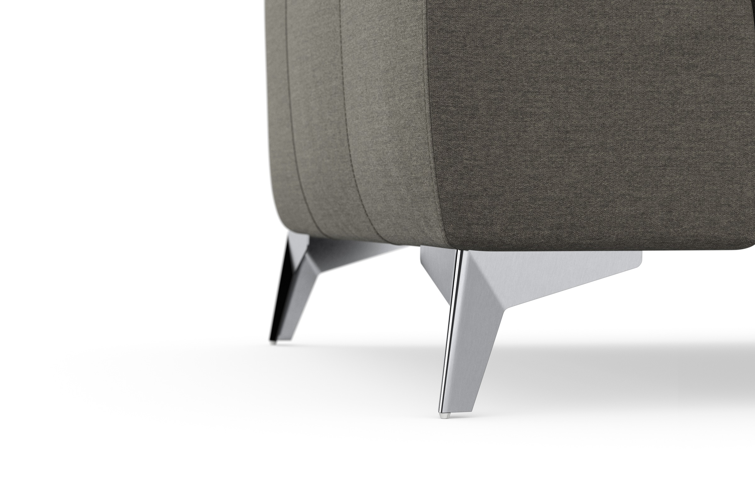 sit&more Ecksofa »Sinatra L-Form«, mit Recamiere, optinal mit Kopfteilverstellung und Armteilfunktion