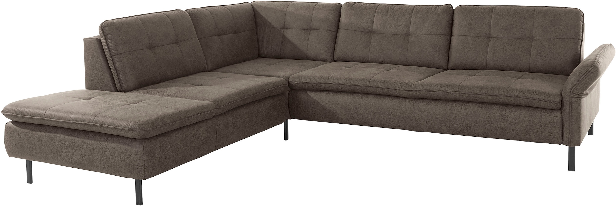 INOSIGN Ecksofa »Birkholm L-Form«, Armlehnverstellung, auch in Easy Clean Bezug - mit Wasser zu reinigen