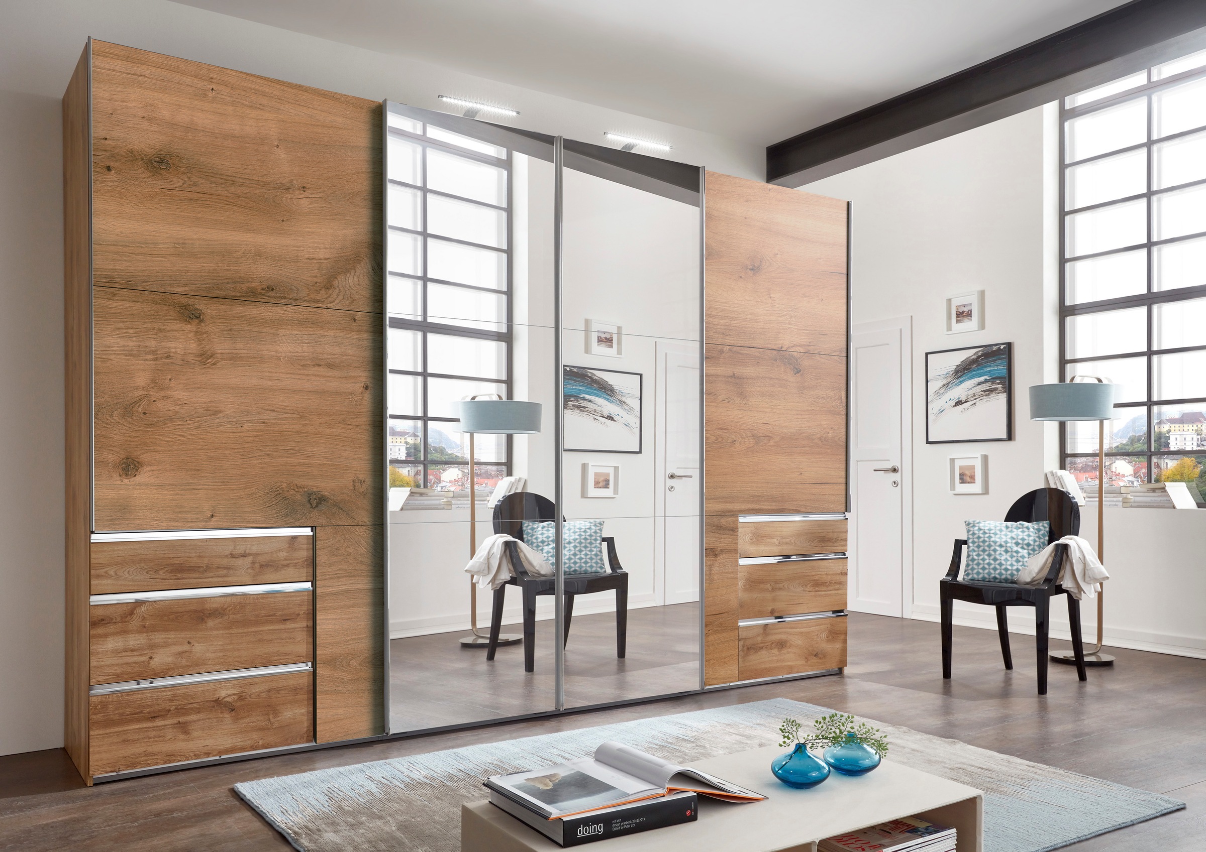 Wimex Schwebetürenschrank »Level by fresh to go«, mit Synchronöffnung