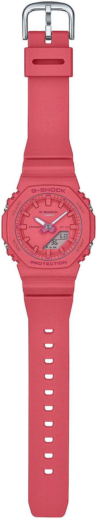 CASIO G-SHOCK Chronograph, Quarzuhr,Armbanduhr Damenuhr,Herrenuhr, bis 20bar wasserd.Resinarmband