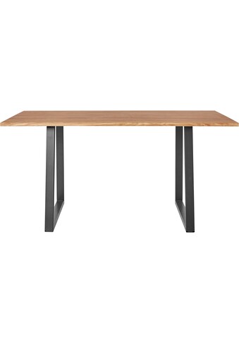 andas Esstisch, Tischplatte aus massiver Eiche, FSC®-zertifiziertes Massivholz,... kaufen