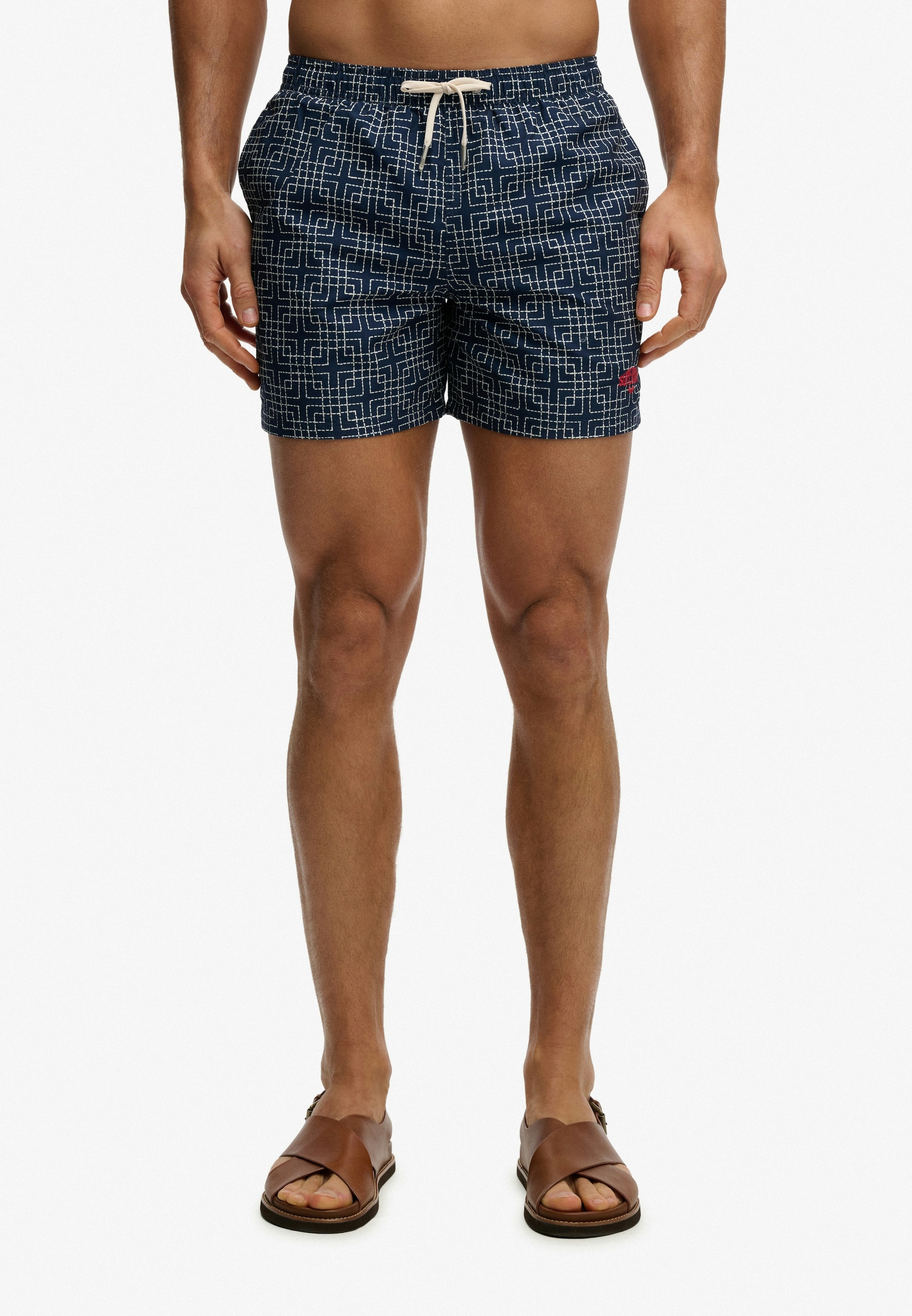 Superdry Badeshorts »PREMIUM PRINTED 15 SWIM SHORT«