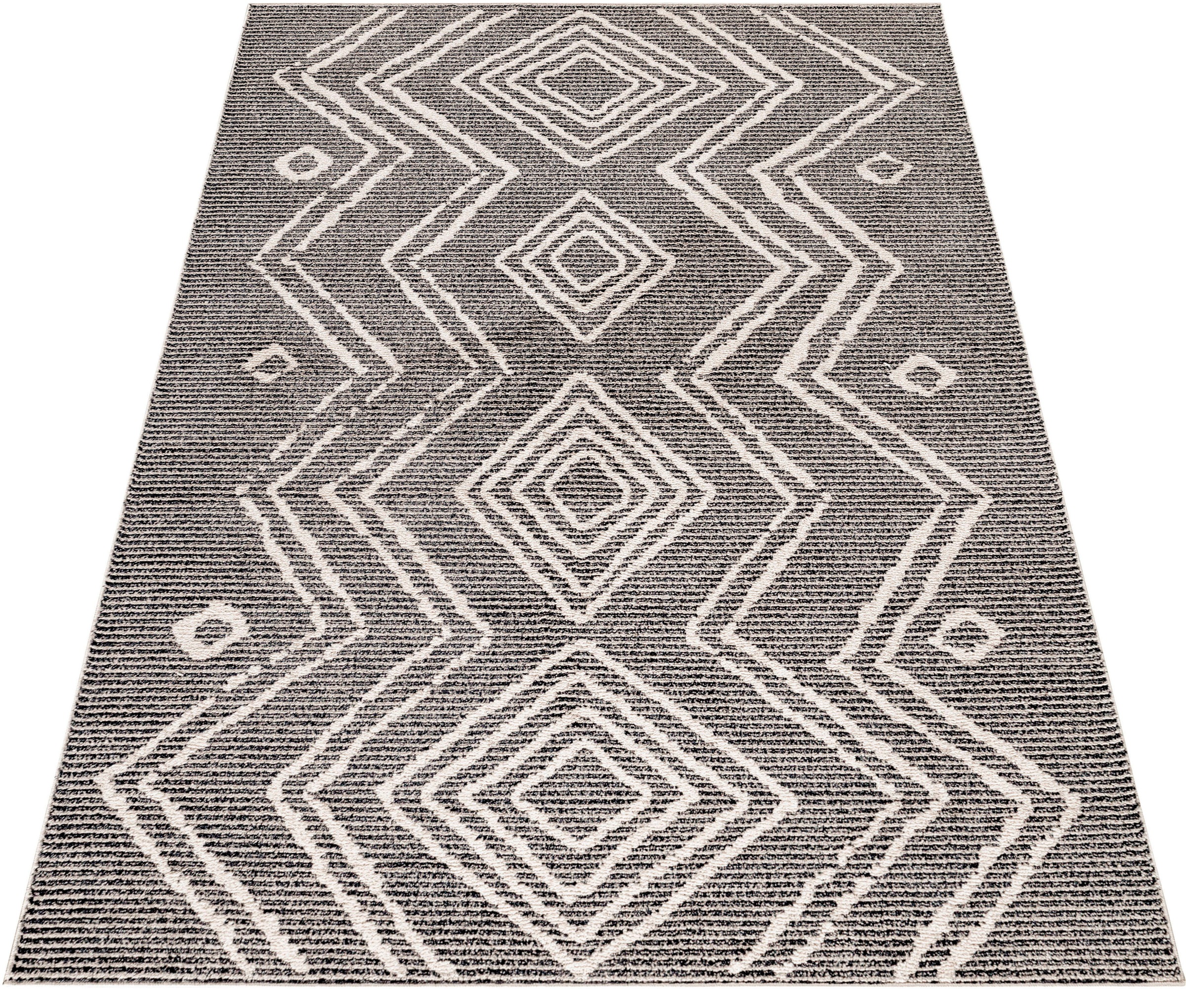 Ayyildiz Teppiche Teppich »TAZNAXT 5104«, rechteckig, 11 mm Höhe, Pflegeleicht / Modern