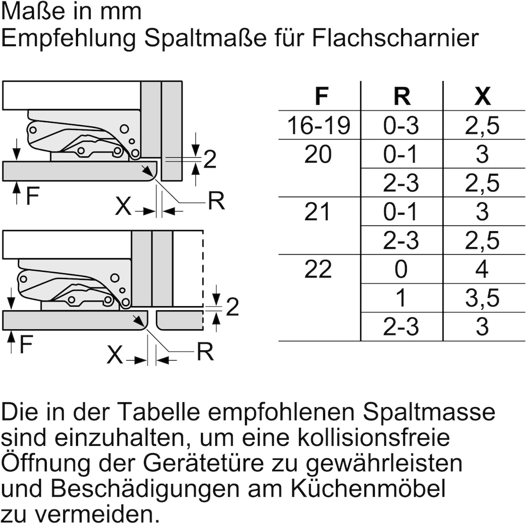 SIEMENS Einbaukühlschrank »KI41FADE0«, KI41FADE0, 122,1 cm hoch, 55,8 cm breit