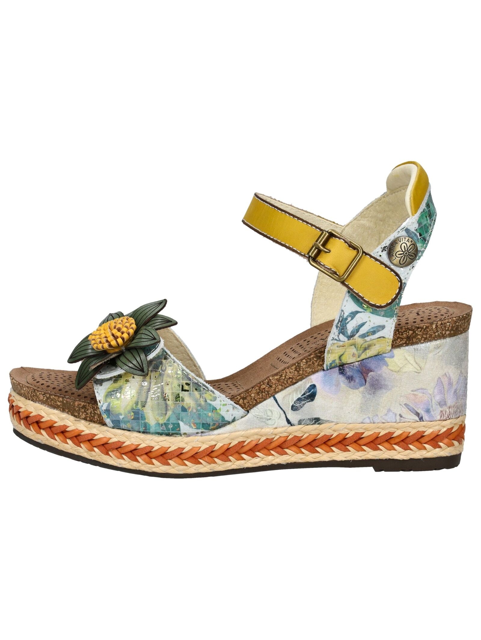 LAURA VITA Keilsandalette »LAURA VITA Sandalen Leder«