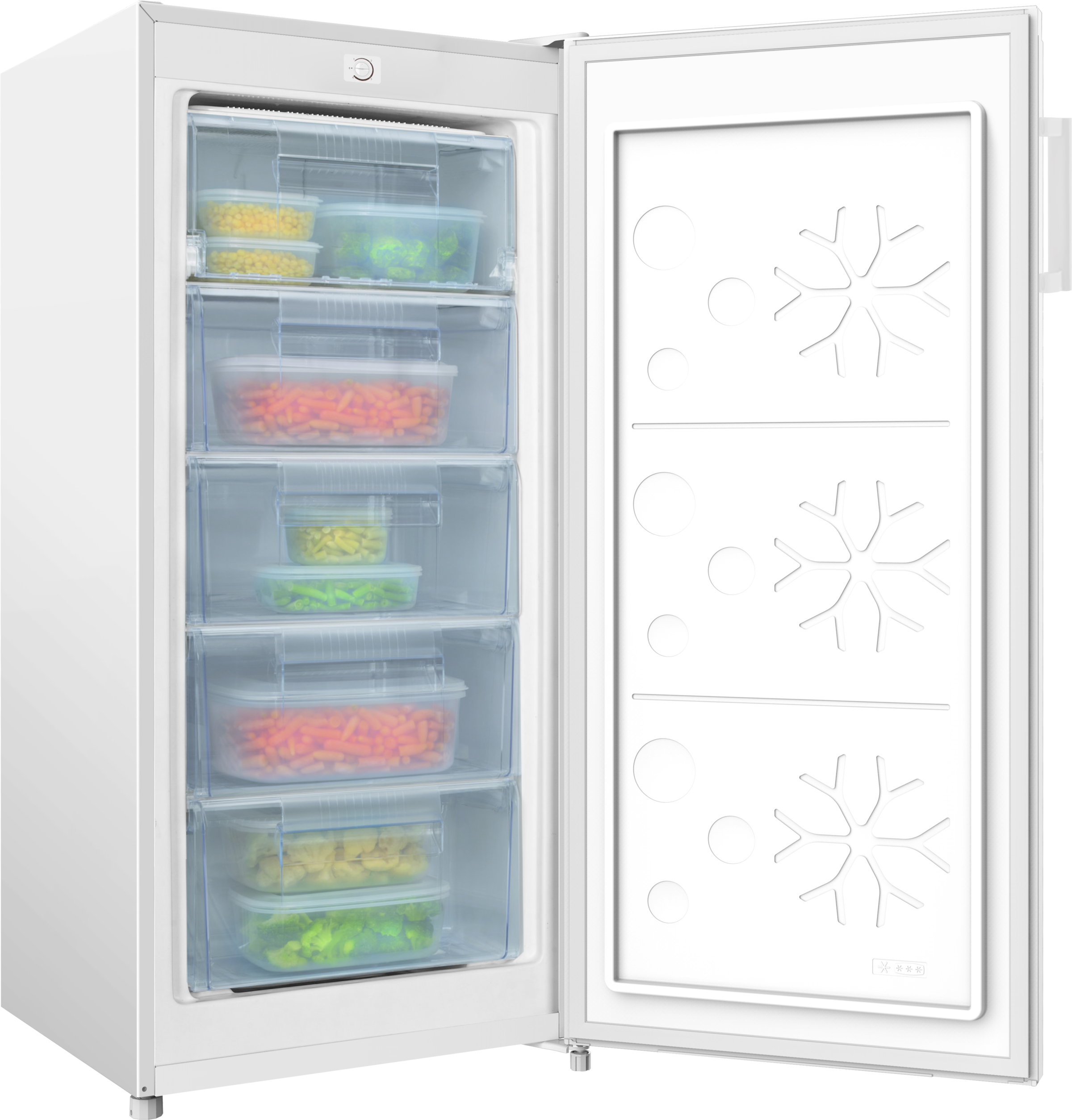 Amica Gefrierschrank »GS 321 110 W« 125,2 cm hoch 54,5 cm breit