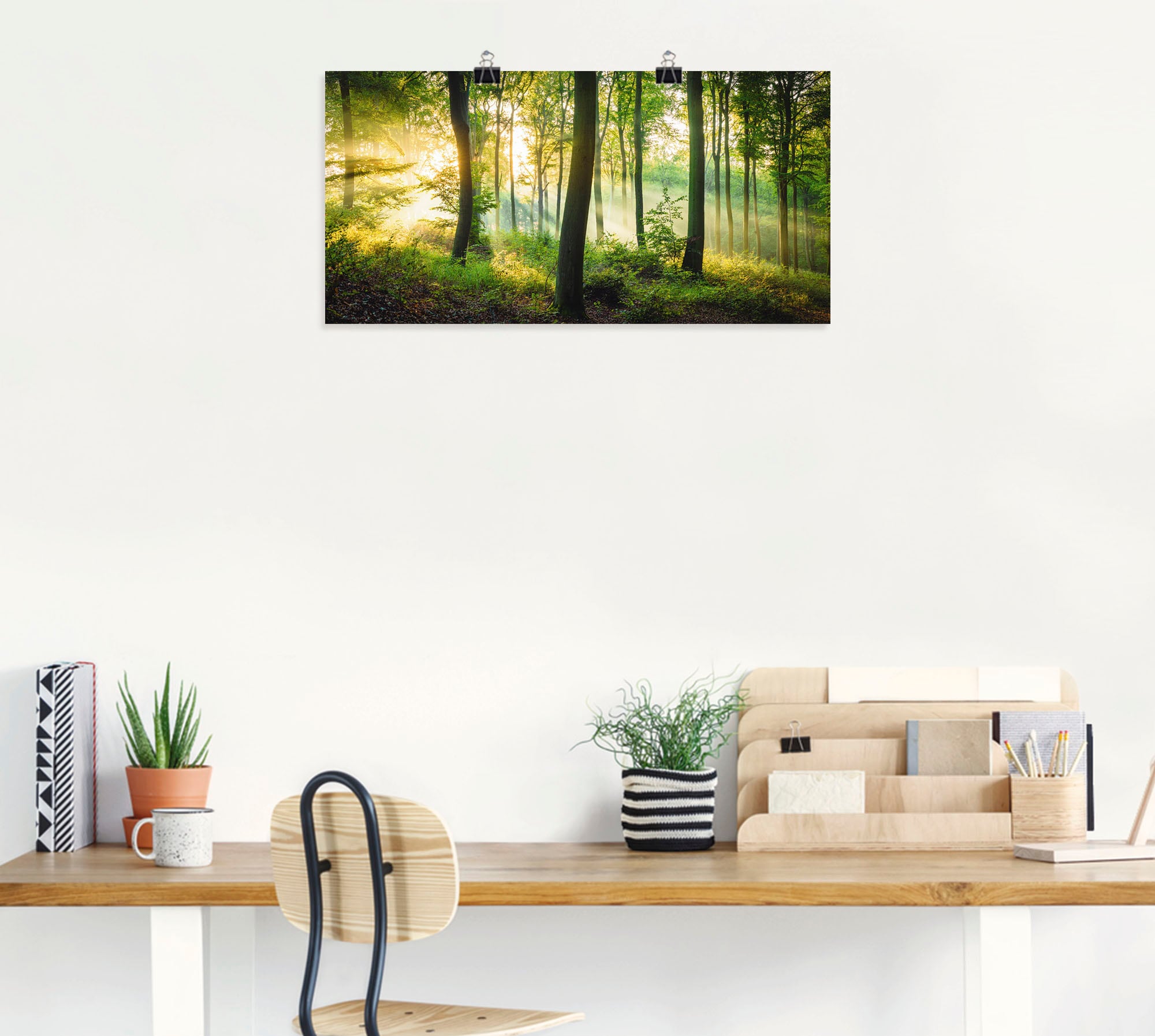 Artland Wandbild »Herbst im II«, oder bestellen Poster Wald (1 Waldbilder, Wandaufkleber Raten Leinwandbild, als Größen in Alubild, versch. auf St.)