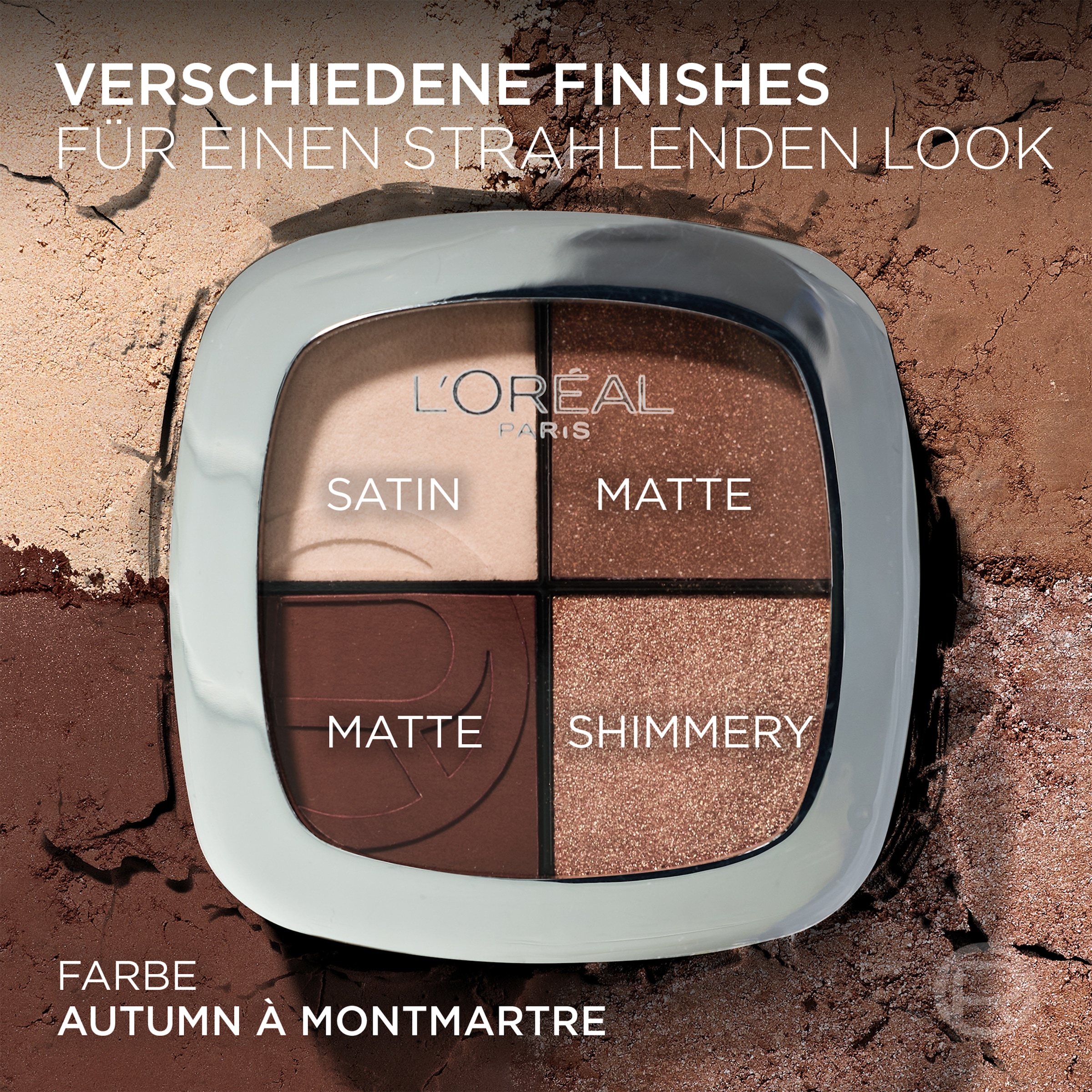 L'ORÉAL PARIS Lidschatten-Palette »L'Oréal Paris Rendez-Vous Couleur Eye & Cheek Quad«
