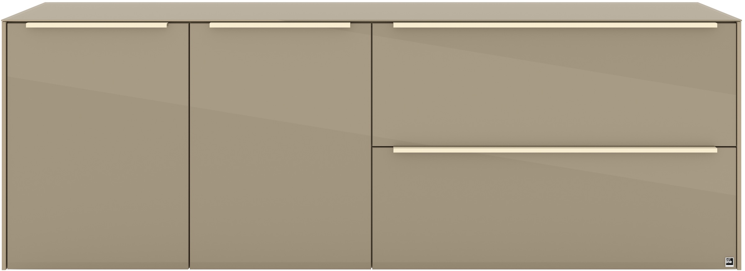 set one by Musterring Lowboard »Reno« 1 Stk. tlg. Mit Gleitern und in verschiedenen Farben erhältlich