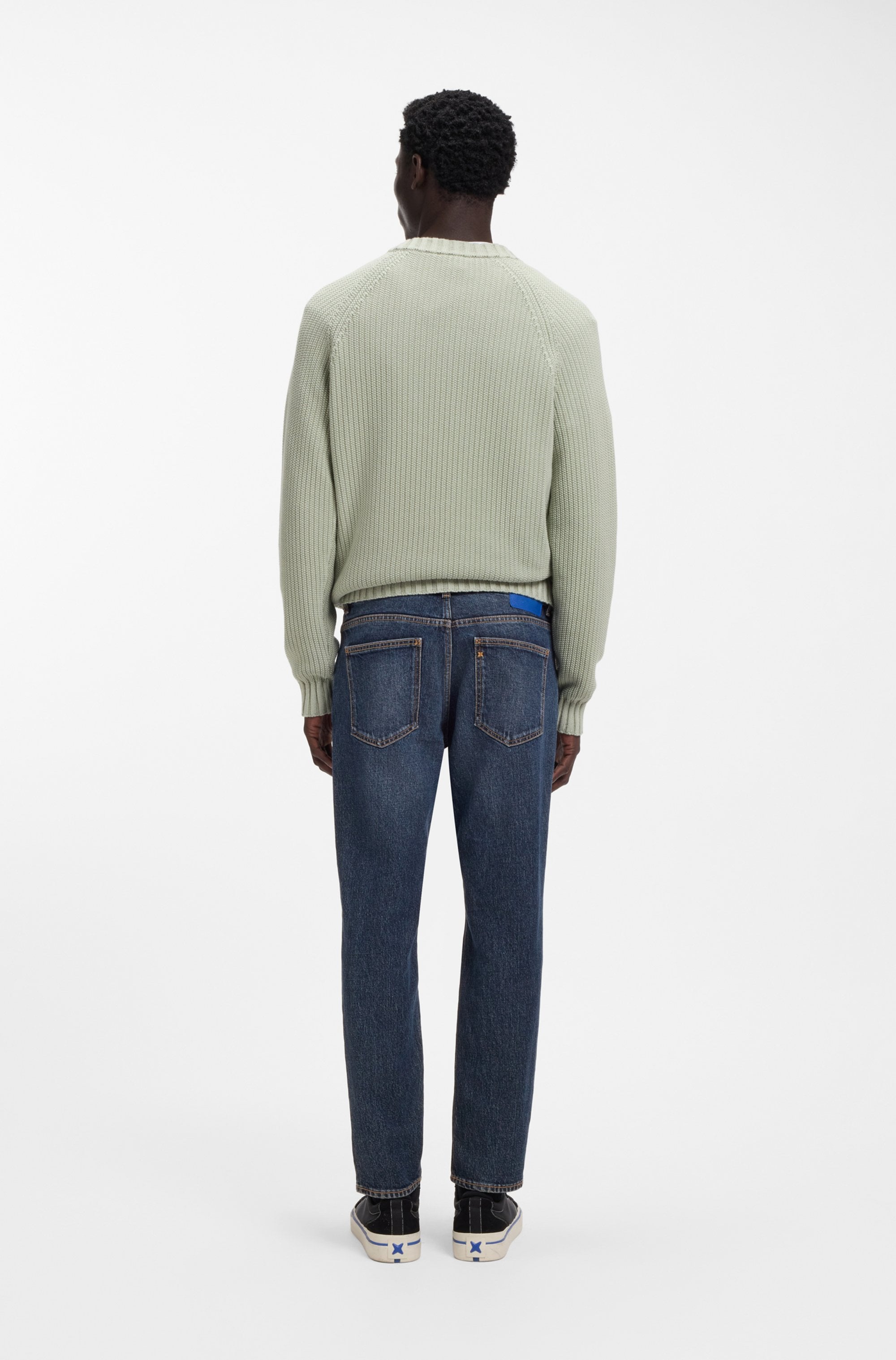 HUGO Tapered-fit-Jeans »Brody« mit Stone-washed-Finish