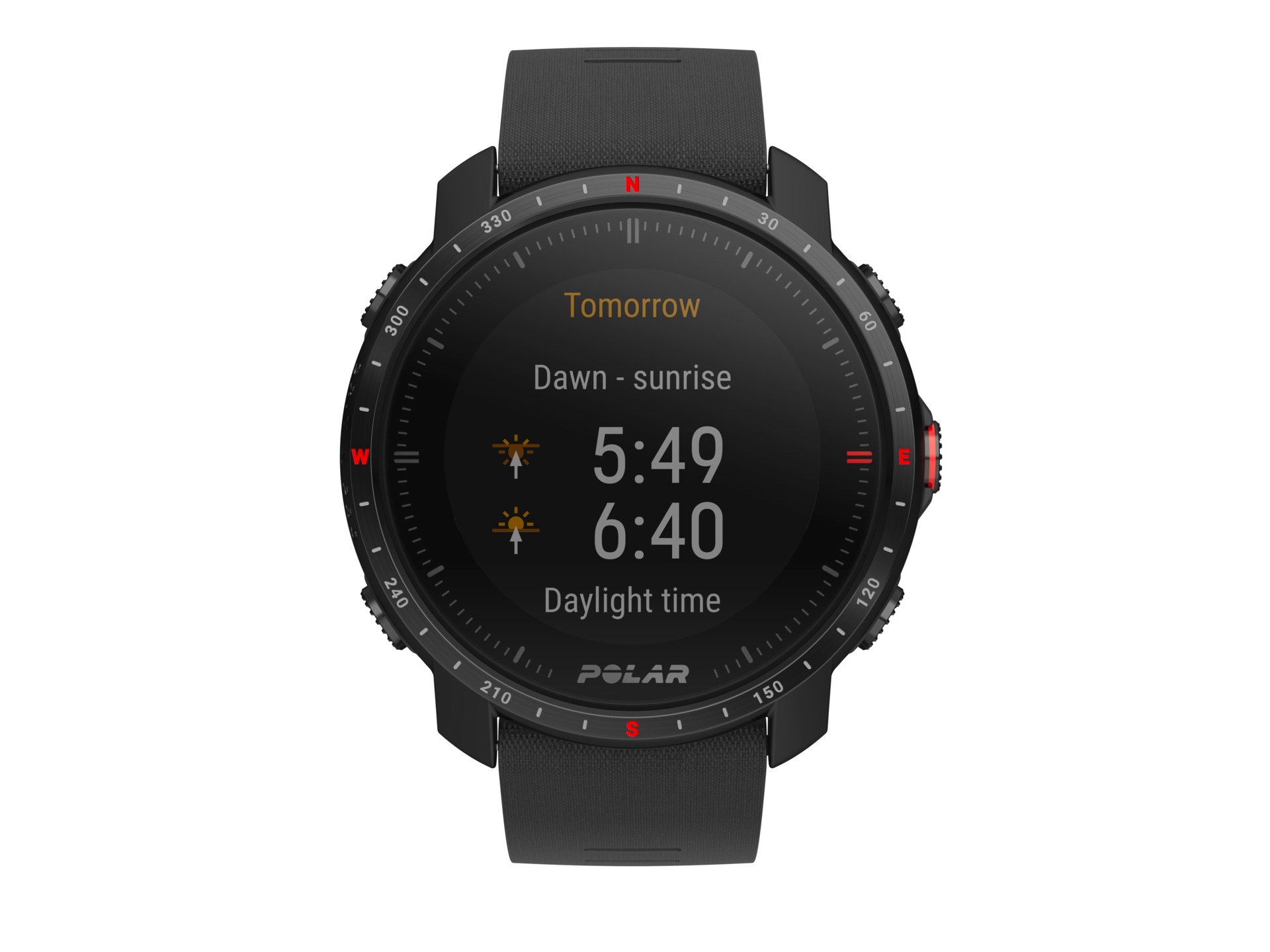 Polar Smartwatch »GRIT X PRO«, (3,05 cm / 1,2 Zoll), Proprietär, 0,064 GB, GPS Navigation 10 ATM)