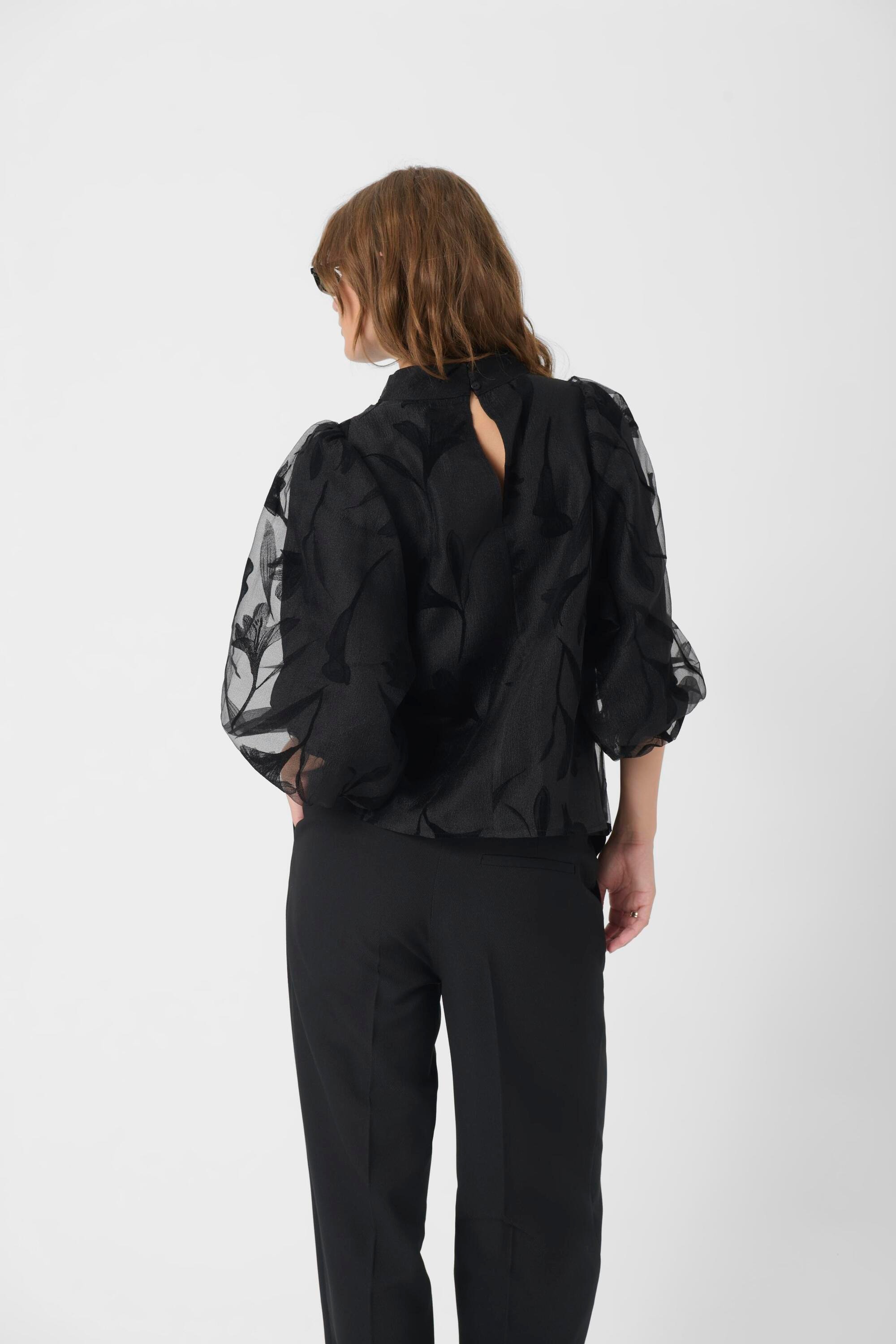 SOAKED IN LUXURY Kurzarmbluse »Bluse kurzarm SLPhilomena«
