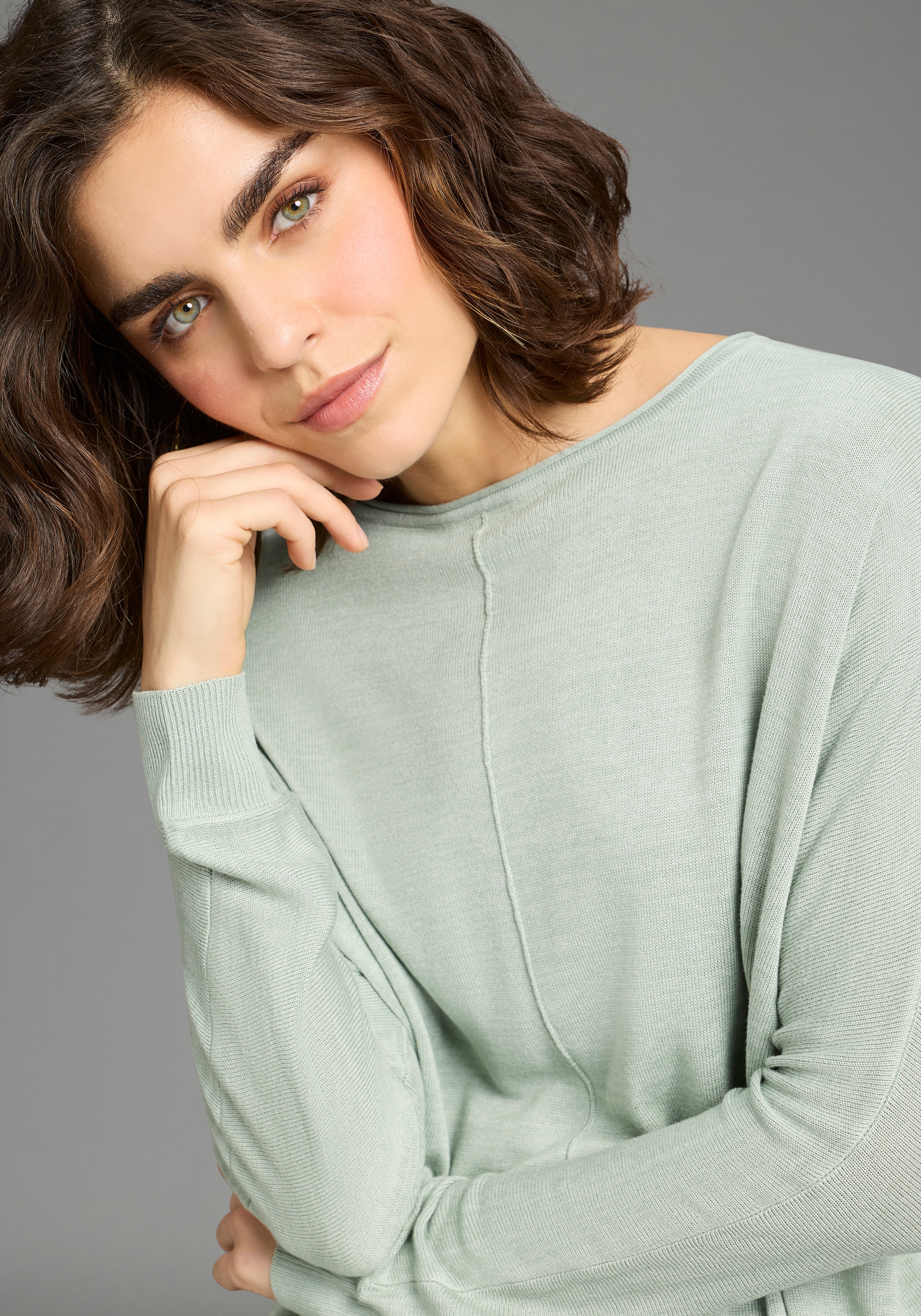 Flashlights Strickpullover mit lockerem, modernem Schnitt