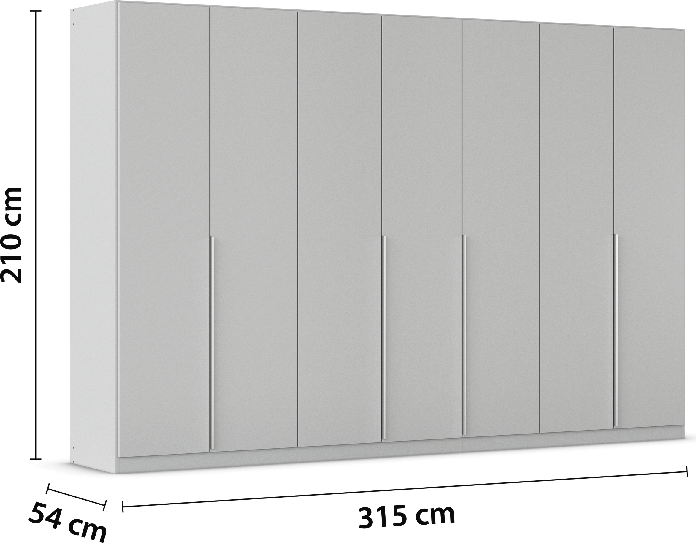 rauch Drehtürenschrank »Kleiderschrank Schrank Garderobe AGORDO TOPSELLER Schlafzimmer«, (in zwei Griff-Farben mit Dekor- oder Hochglanzfront), durchdachte Innenausstattung, in 6 Breiten und 2 Höhen MADE IN GERMANY