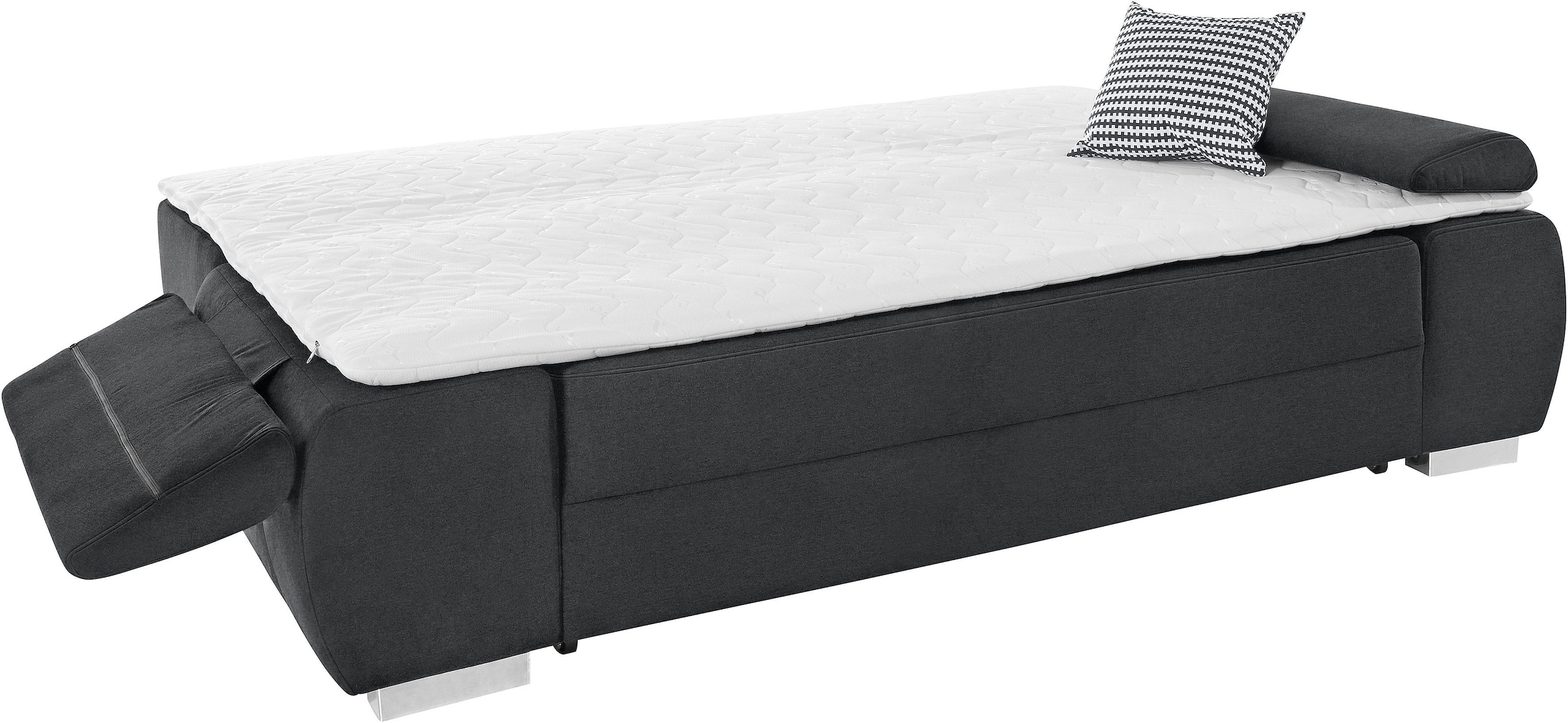 und bestellen Bettfunktion Schlafsofa inklusive mit AB auf Bettkasten, COLLECTION Boxspring-Aufbau, »Pumo«, Federkern Raten