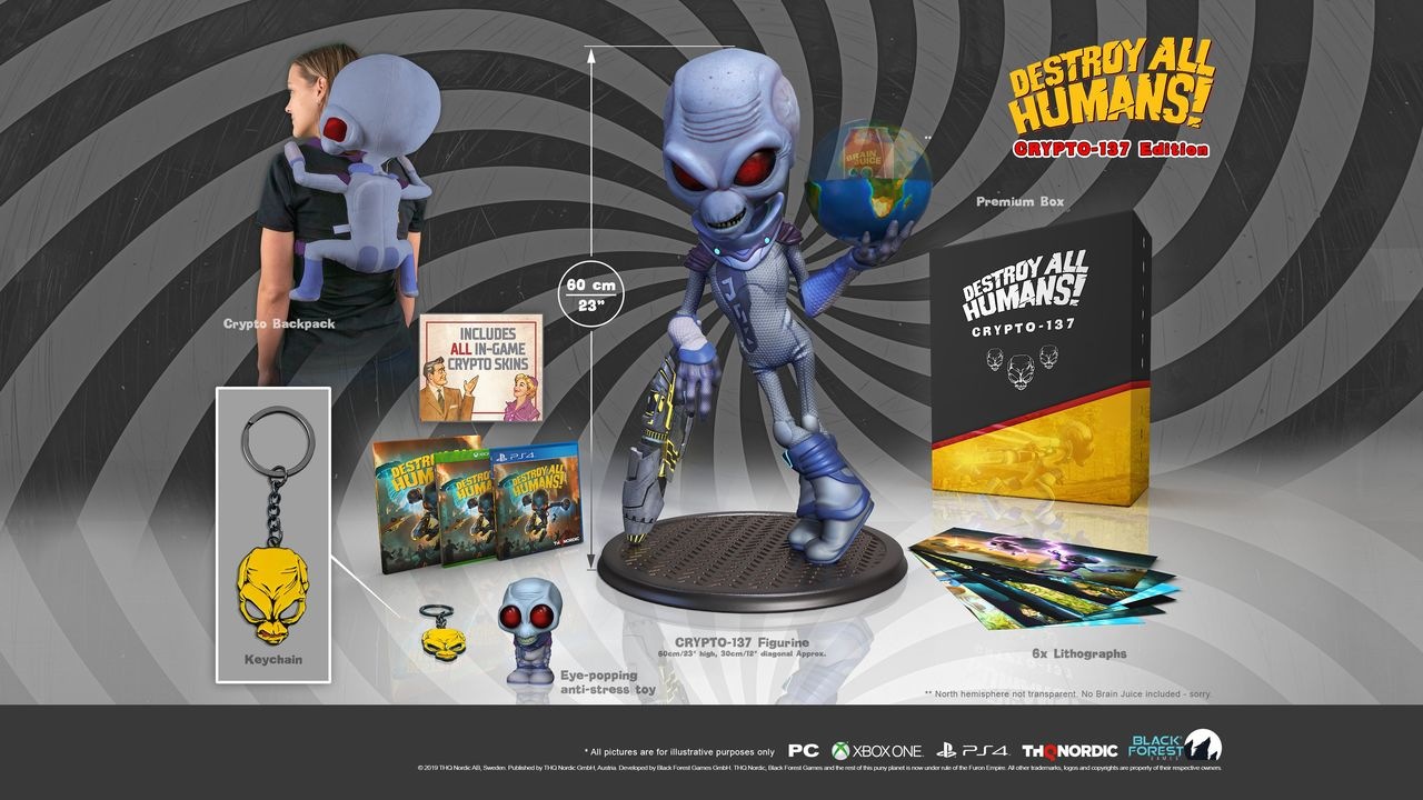 THQ Nordic Spielesoftware »Destroy All Humans 1 Remake Crypto-137 Edition«, PlayStation 4
