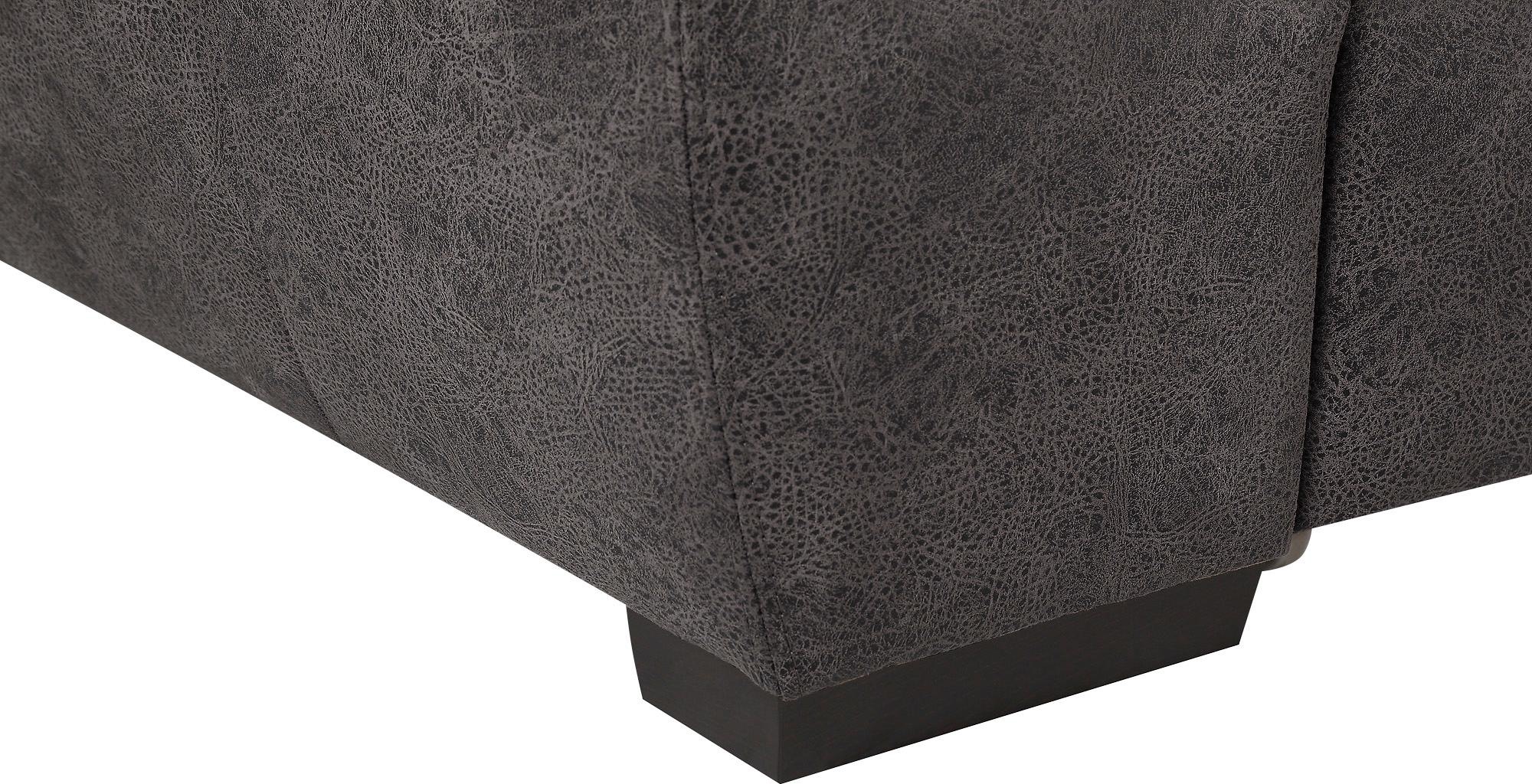 exxpo - sofa fashion Ecksofa »Salerno, klassisch modernes Funktionssofa, hoher Sitzkomfort, L-Form«, inkl. Kopf- und Armteilverstellung, wahlweise mit Bettfunktion