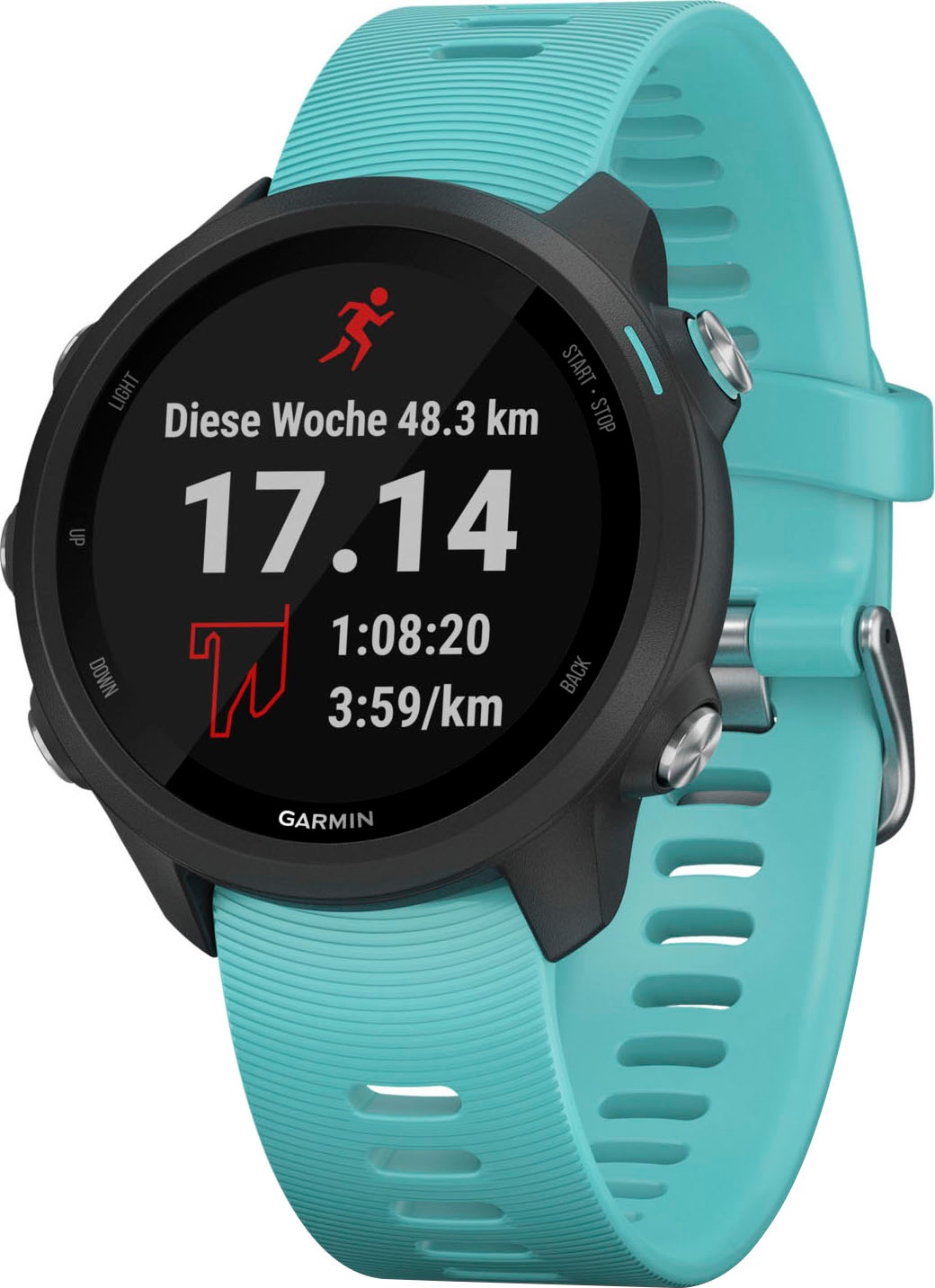 9. Bild von Garmin Smartwatch »FORERUNNER 245 MUSIC«, (3,04 cm / 1,2 Zoll), Garmin, GPS-Laufuhr mit Musikplayer)