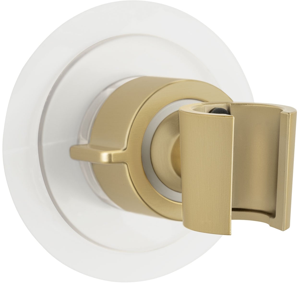 WENKO Brausehalter drehbare Halterung, passend für alle Duschköpfe, Montage ohne Bohren