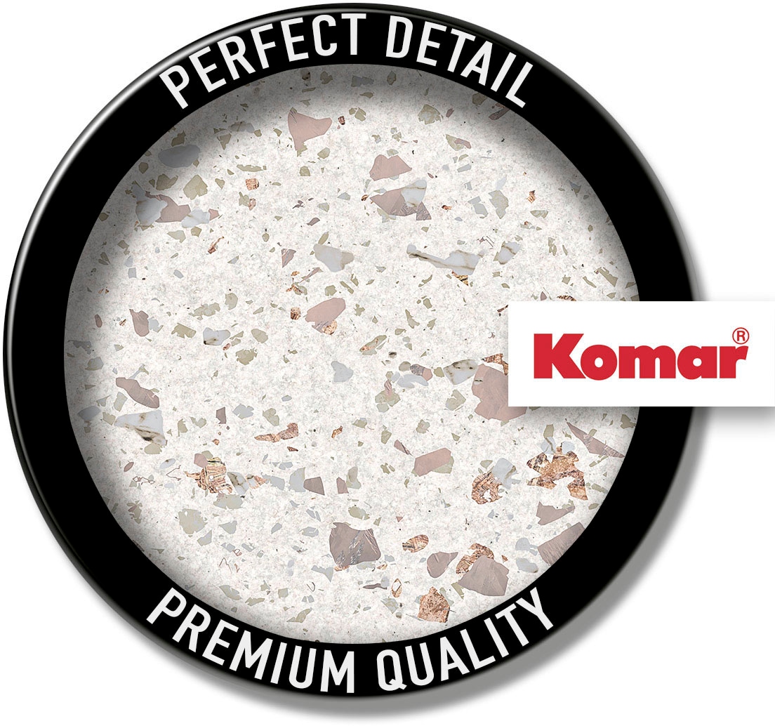 Komar Vliestapete »Digitaldruck Vlies - Tasteful Terrazzo - Größe 400 x 250 cm«, bedruckt, Wohnzimmer, Schlafzimmer