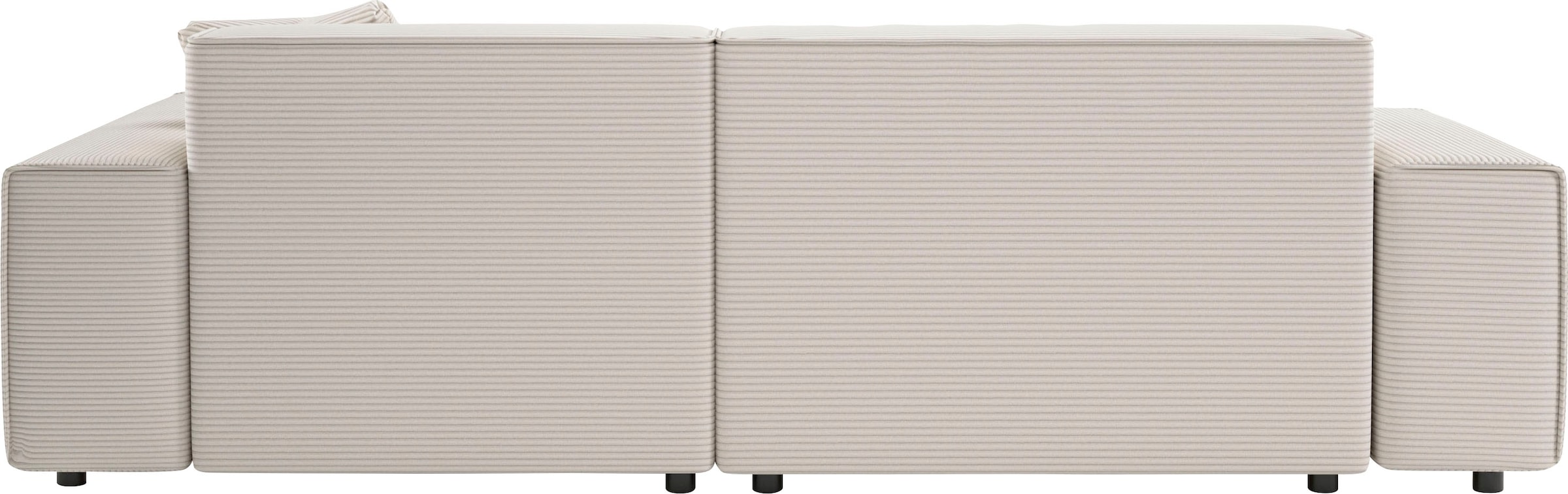 andas Ecksofa »Glimminge L-Form auch in Breitcord, Feincord + Easy care-Bezug,«, Breite 234, Zierkissen
